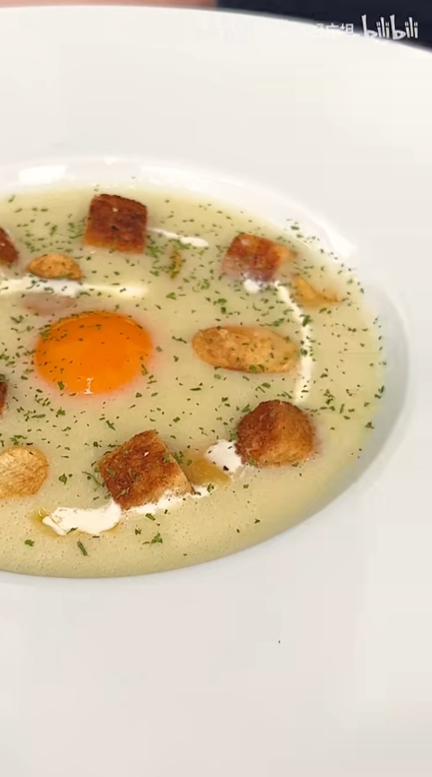 用广东的金山火蒜做法式烟熏大蒜土豆浓汤!