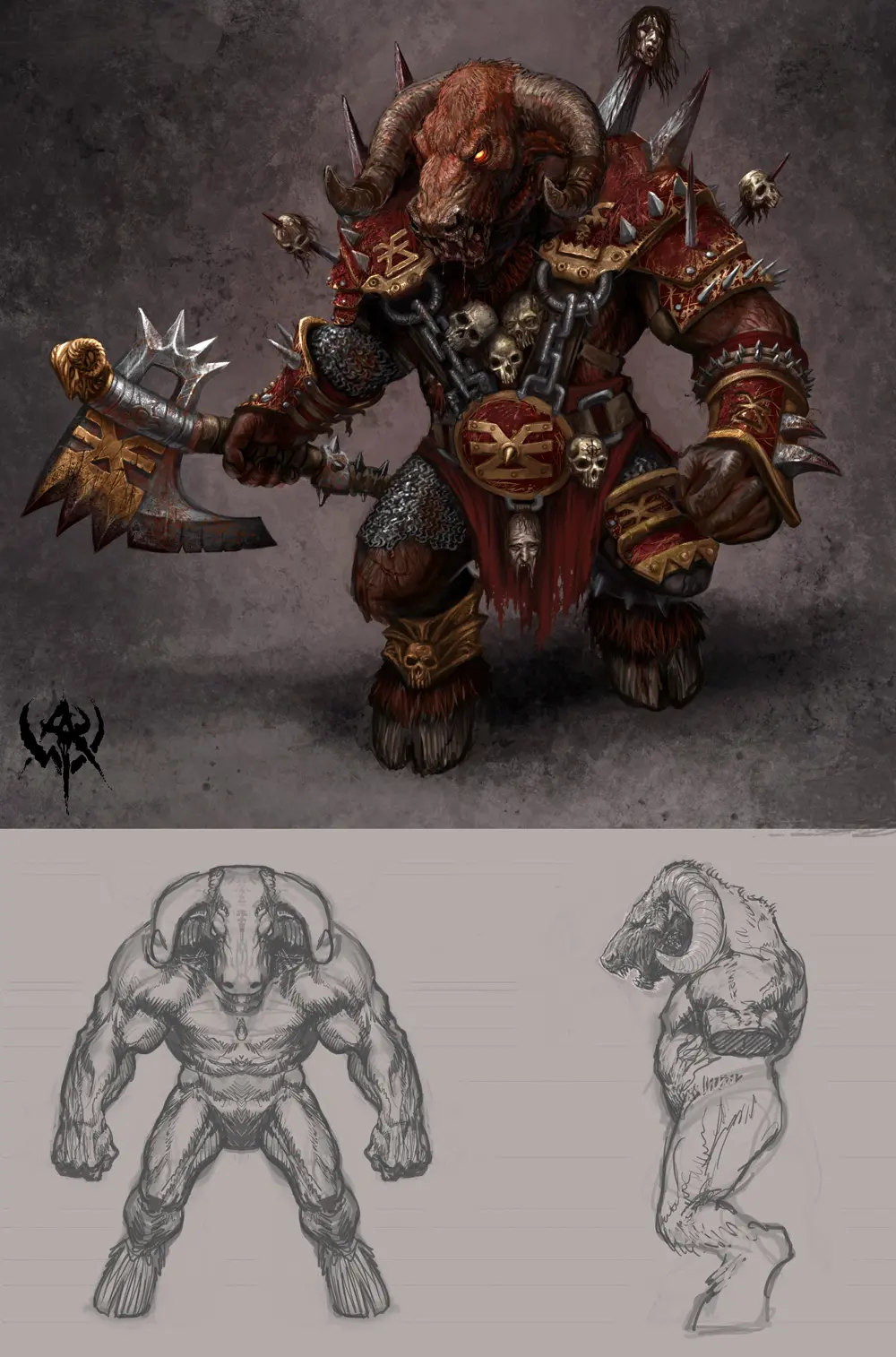 (三)野兽人的社会与文化——『中古战锤种族背景故事』 - 哔哩哔哩