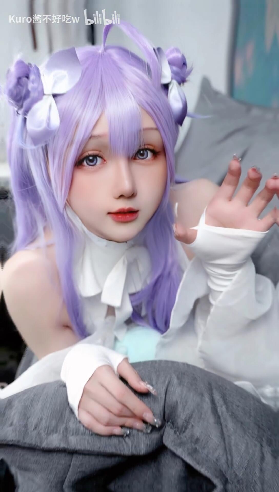 【kuro/独角兽cos】欧尼酱…来看独角兽了吗?嘻嘻,有点高兴 - 哔哩哔哩