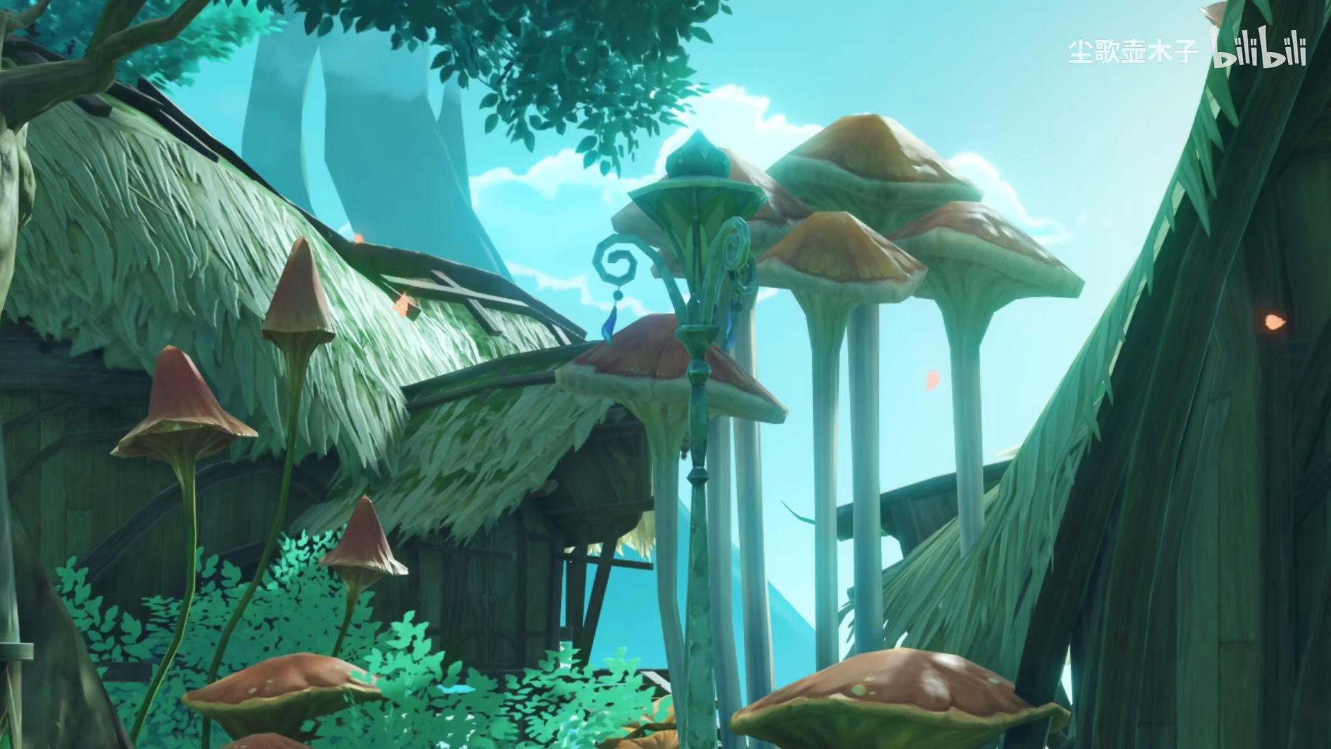 [原神.尘歌壶].评论区复制|带主宅的须弥洞天建筑 - 哔哩哔哩
