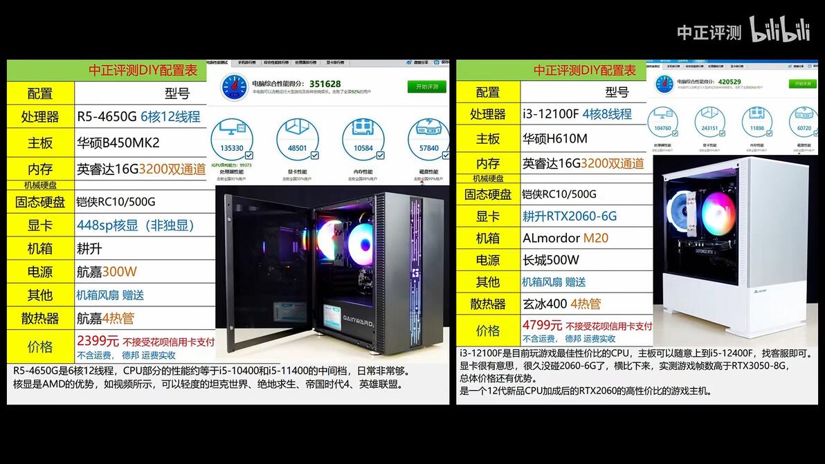 中正评测:6788元,神舟T8-DA7NP游戏本开箱,i7-12700H、RTX - 哔哩哔哩