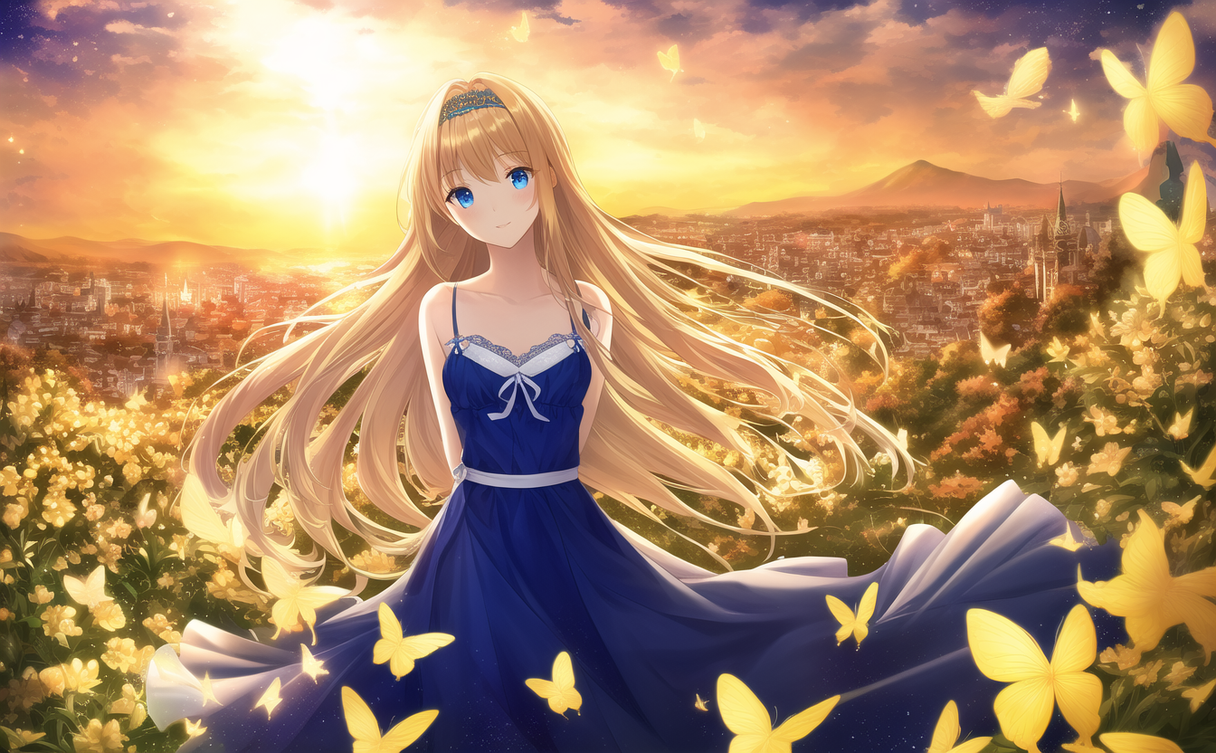 [novelai]爱丽丝小姐是我们的光(sao十周年快乐) - 哔哩哔哩