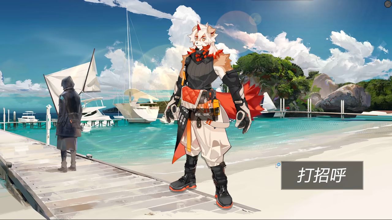 【明日方舟丨live2d】可交互!吽live2d桌宠演示 - 哔哩哔哩