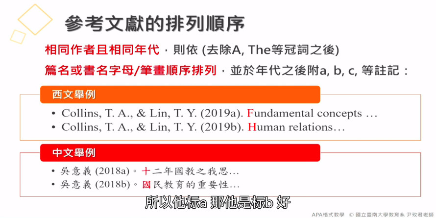 APA第七版——英文论文写作格式零基础教学【4K超清带字幕完整版】 - 哔哩哔哩