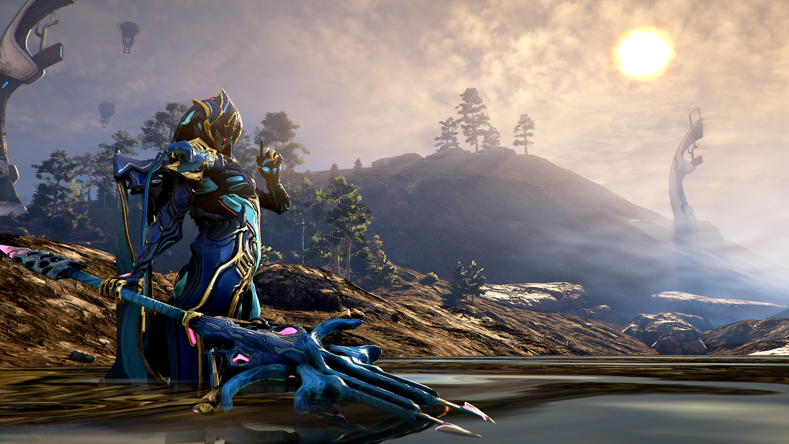 【星际战甲/warframe】性感花花在线化身亚特兰娜女王【wisp】?