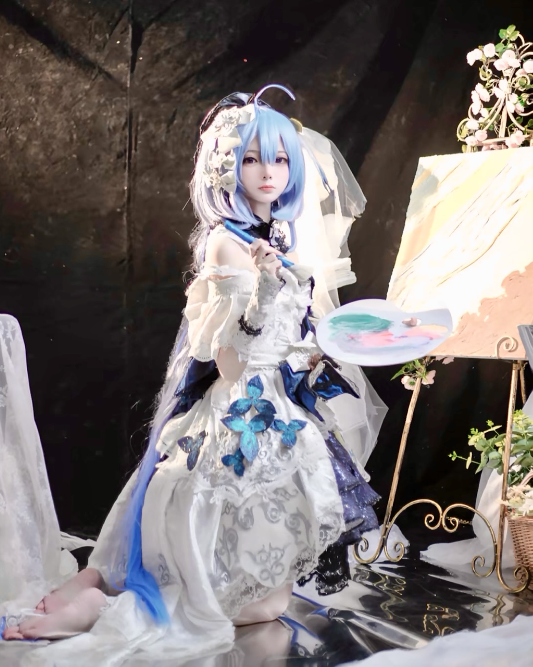 【格蕾修cos】初中生的格蕾修cos正片 - 哔哩哔哩