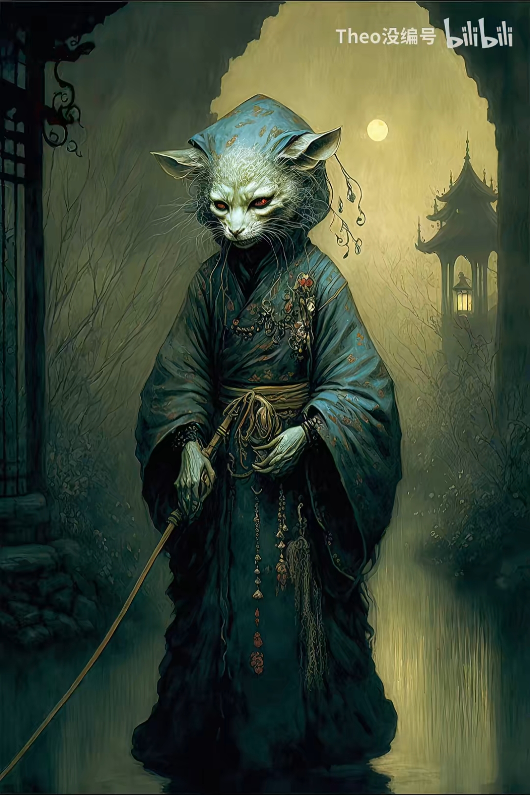 ai绘画 | 黑化十二生肖(中式恐怖) - 哔哩哔哩