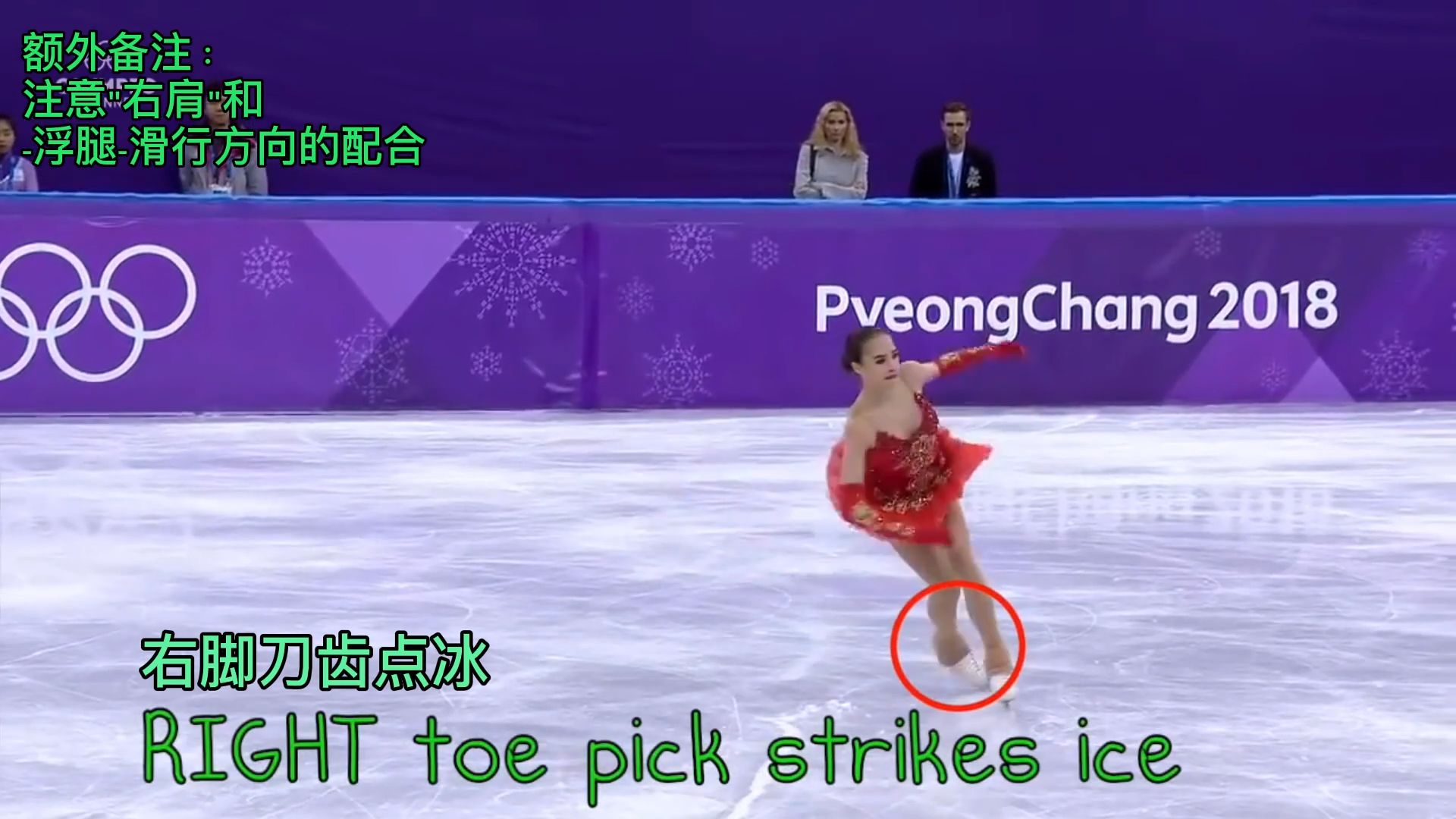 中文字幕如何分辨花样滑冰的六种跳跃