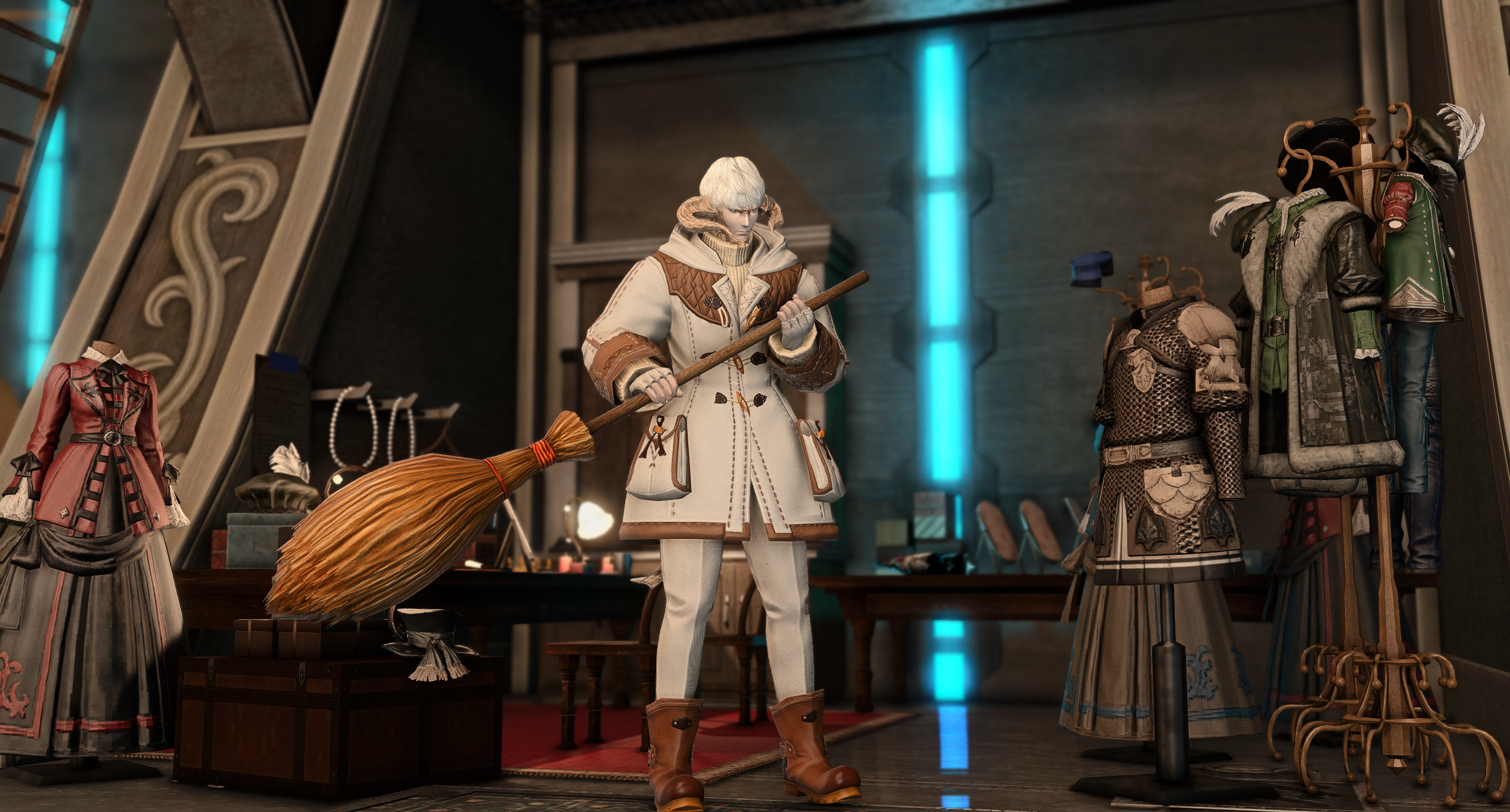 【FF14】龙男的100套幻化 - 哔哩哔哩