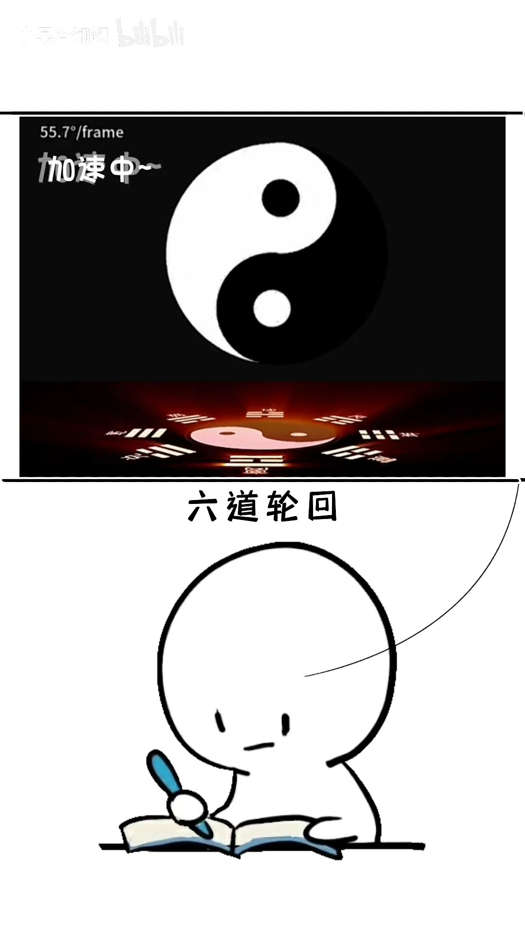 当太极图高速旋转时你领悟到了什么?