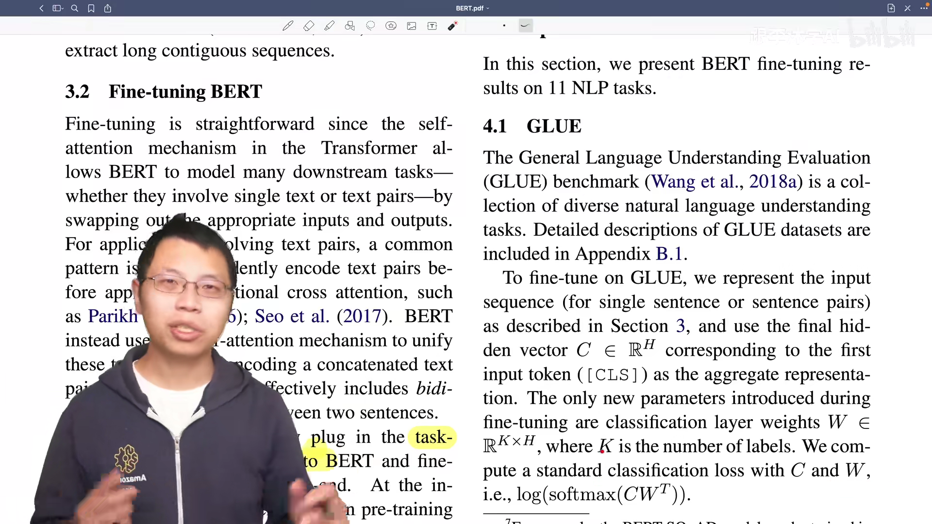 跟着李沐老师做BERT论文逐段精读（笔记）