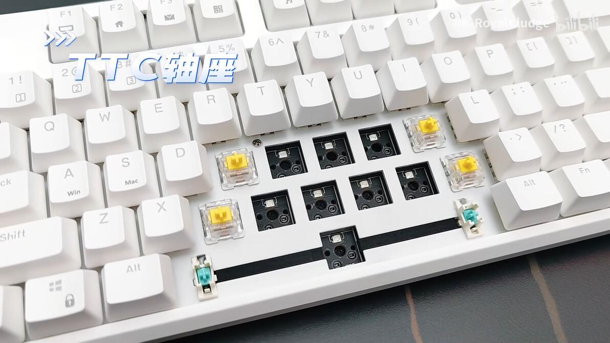 【新品上市】RK R87机械键盘!超高性价比的87配列 - 哔哩哔哩