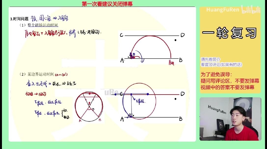 【講義54】【旋轉圓4】磁聚焦.