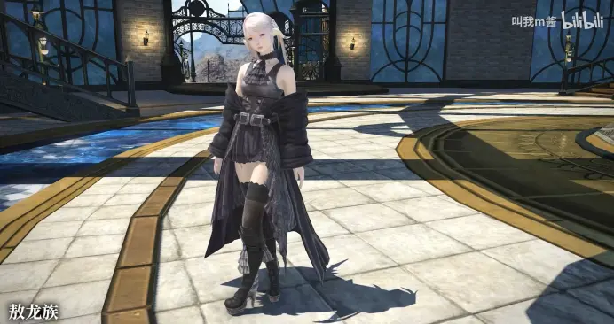 【ff14】6.3新时装:暗之巫女套 盖娅小锤锤武器展示 - 哔哩哔哩