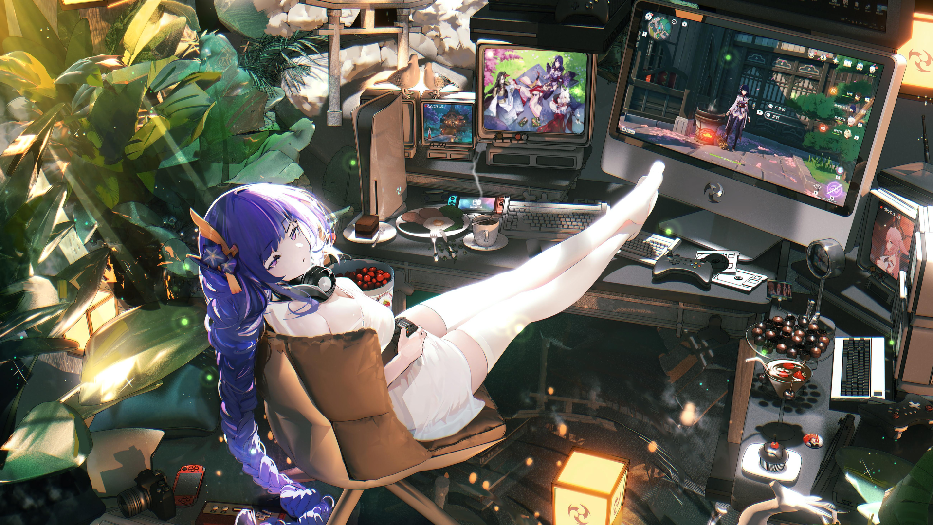 【wallpaper engine】原神壁纸特辑 - 哔哩哔哩