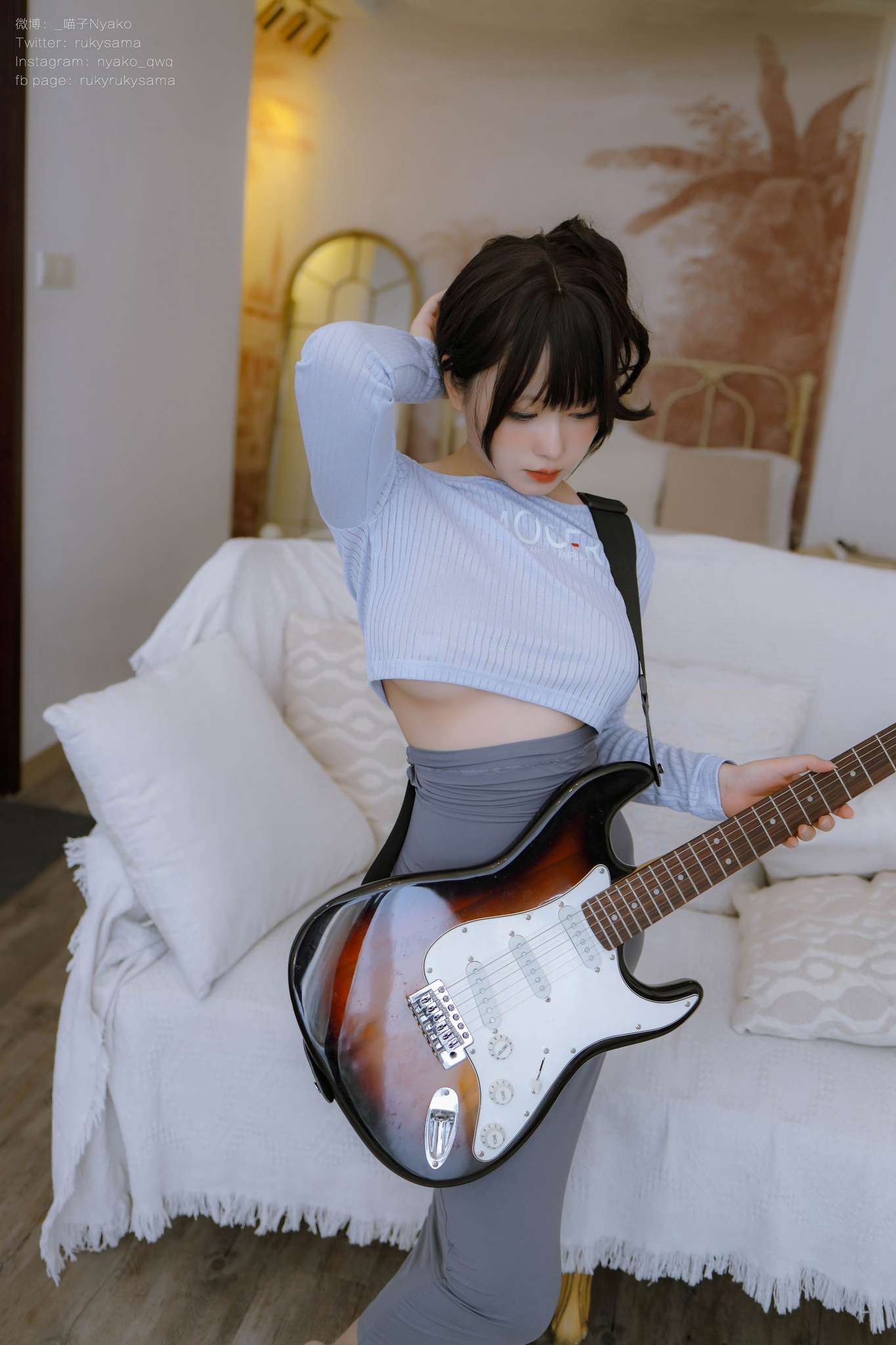 图片[4]-Nyako喵子 Vol.077 吉他妹妹[71P-331M]-吾爱二次元