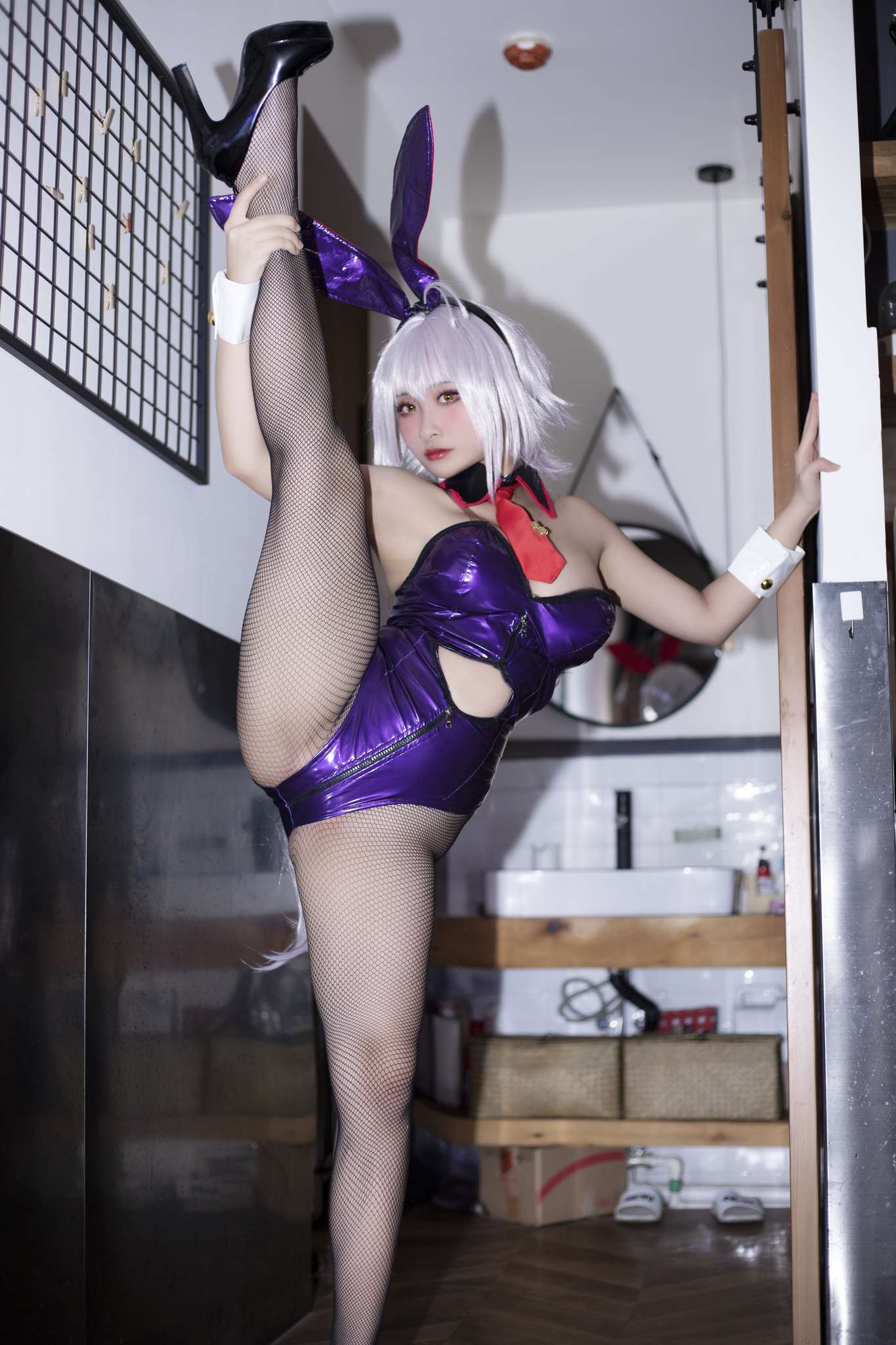 洛璃 LoLiSAMA Vol.079 FGO-黑贞兔子[42P1V-751M]-吾爱二次元