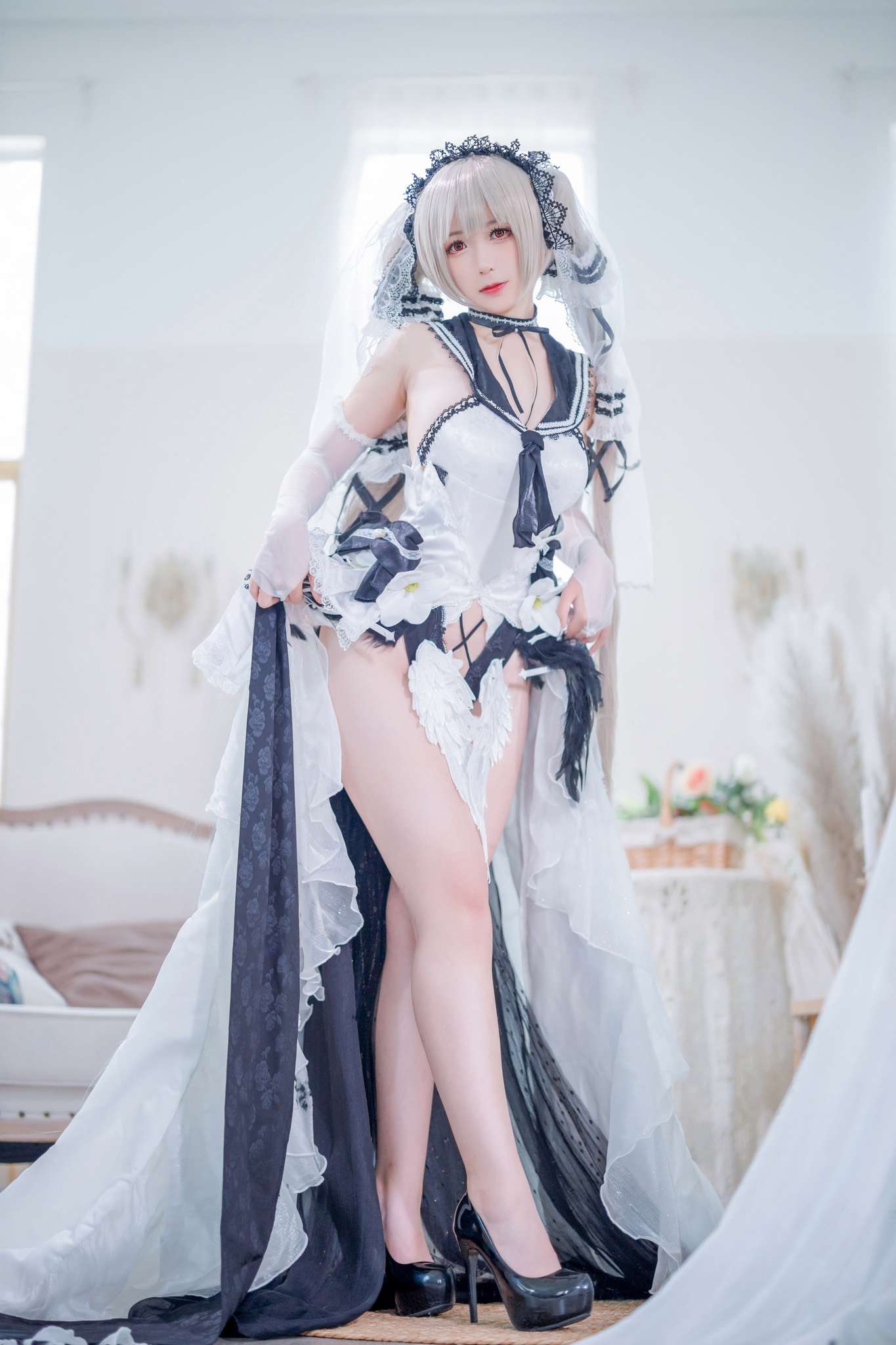 图片[2]-樱落酱w Vol.032 碧蓝航线 可畏 礼服 [20P-208MB]-吾爱二次元