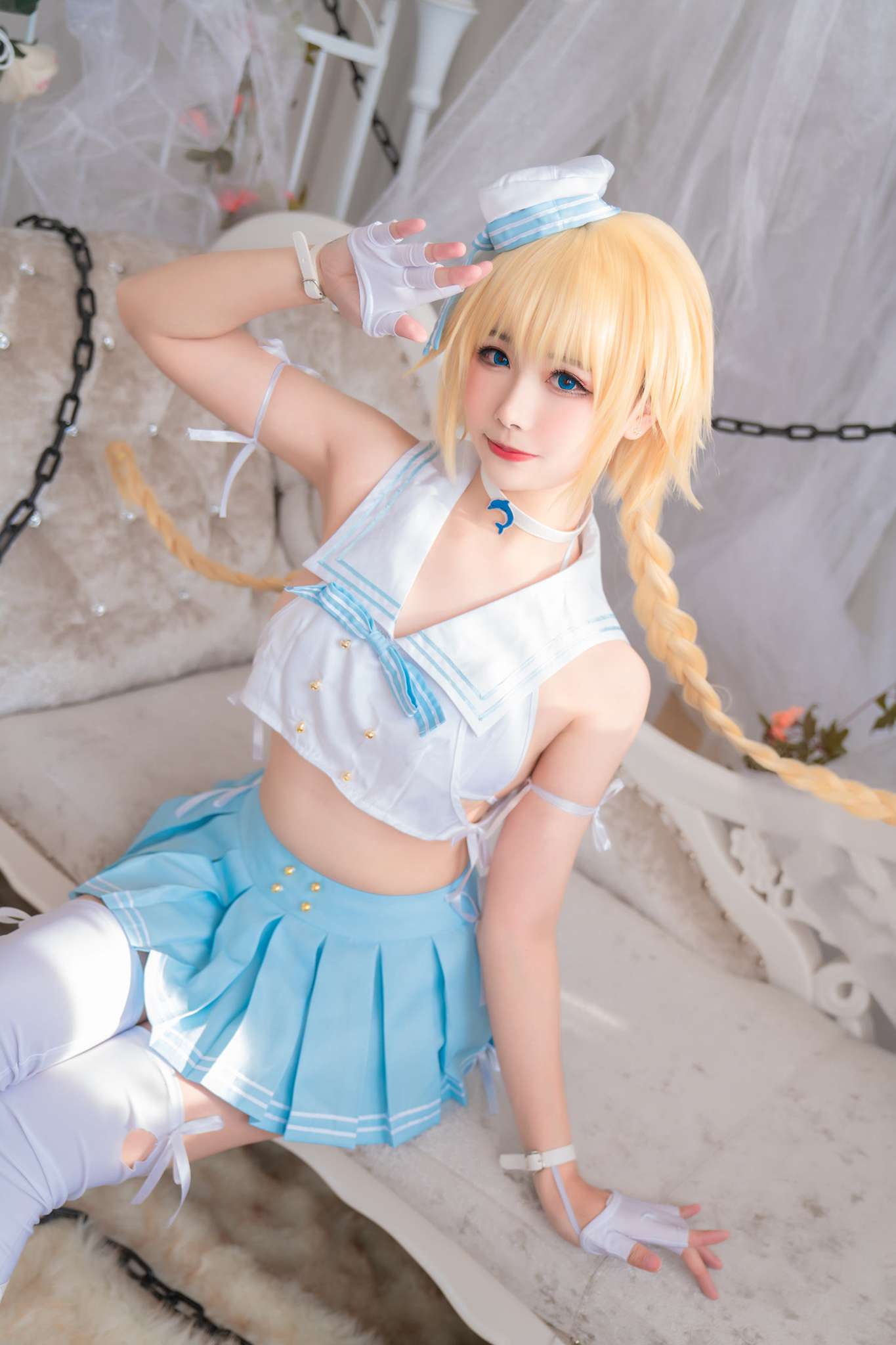 Momoko葵葵 Vol.041 黑白贞德 [60P-817MB]-吾爱二次元