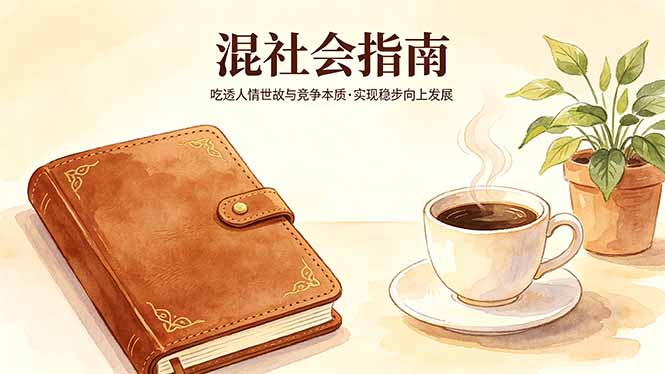 付费文章：混社会指南，吃透人情世故与竞争本质，实现稳步向上发展_-七宝：认真做好一件事