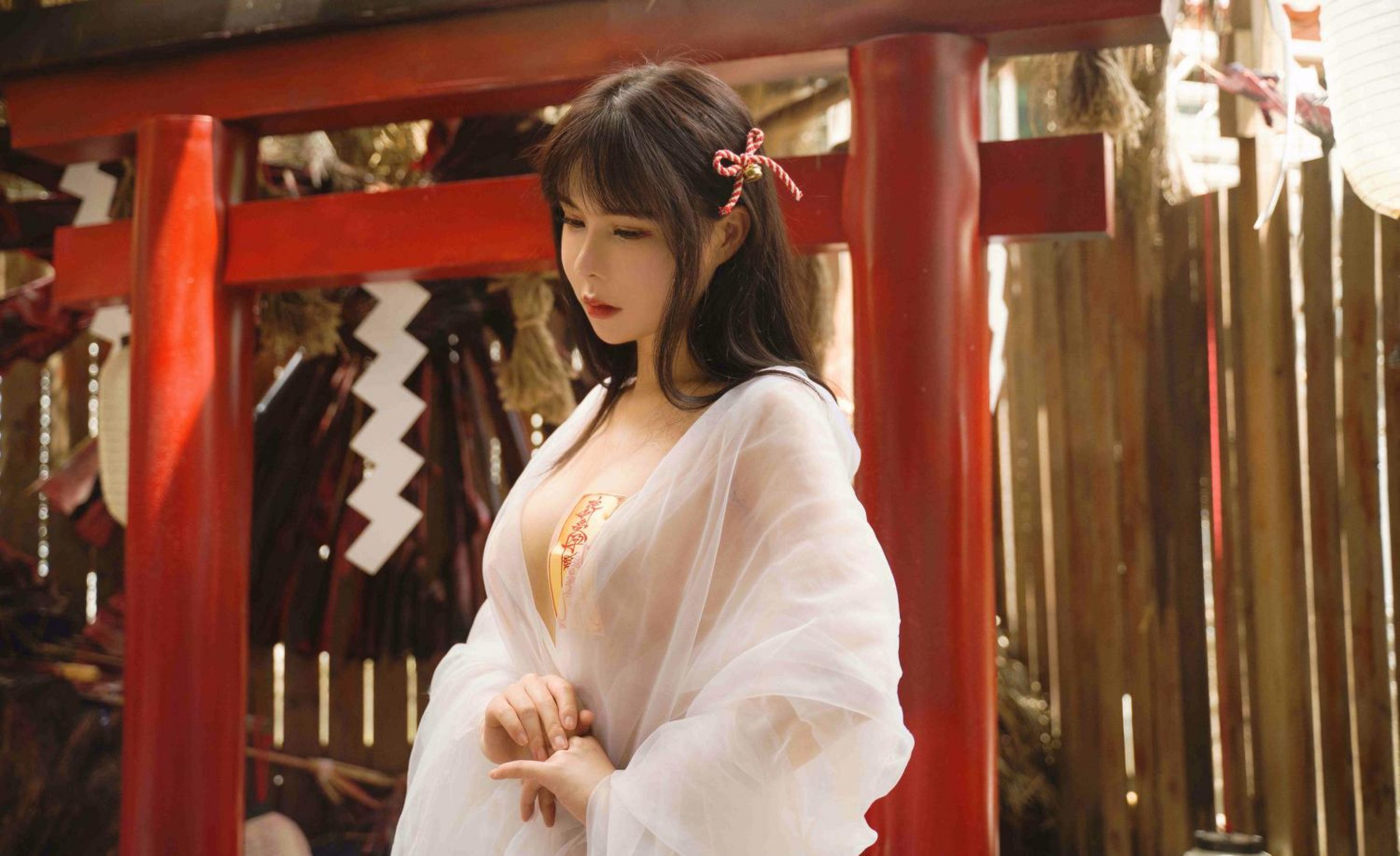 亚马逊鲶鱼 Vol.025 神社符纸巫女 [96P-1.20GB]-吾爱二次元