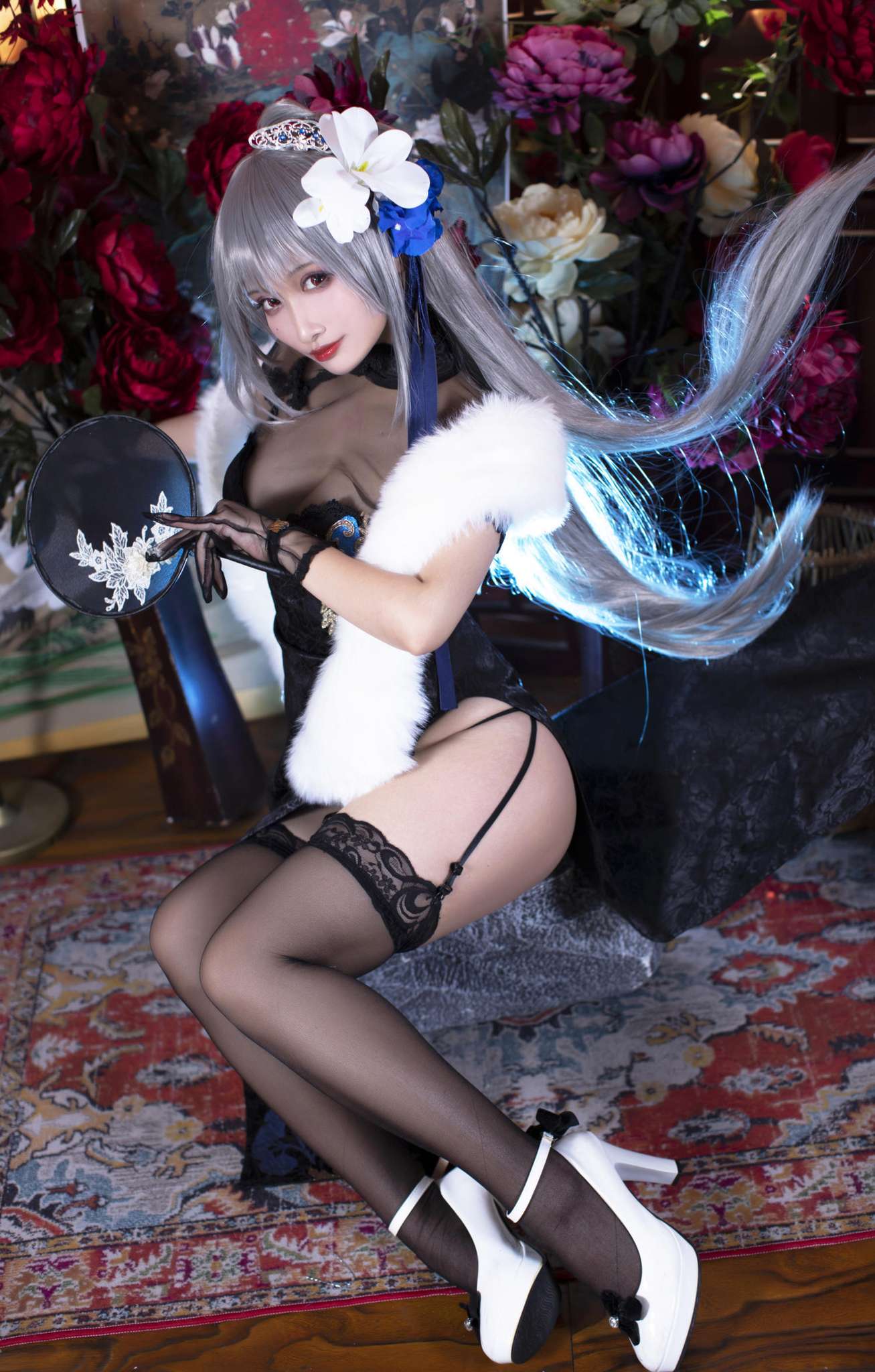图片[3]-洛璃 LoLiSAMA Vol.098 路易九世旗袍 [43P-869MB]-蝶影二次元