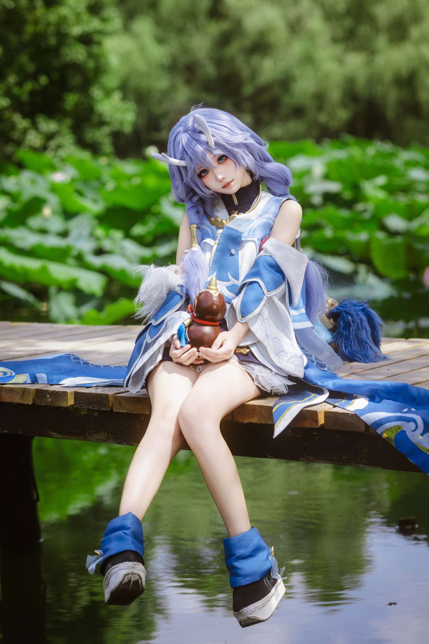 图片[4]-花柒Hana Vol.035 崩坏·星穹铁道 白露 [14P-250M]-吾爱二次元