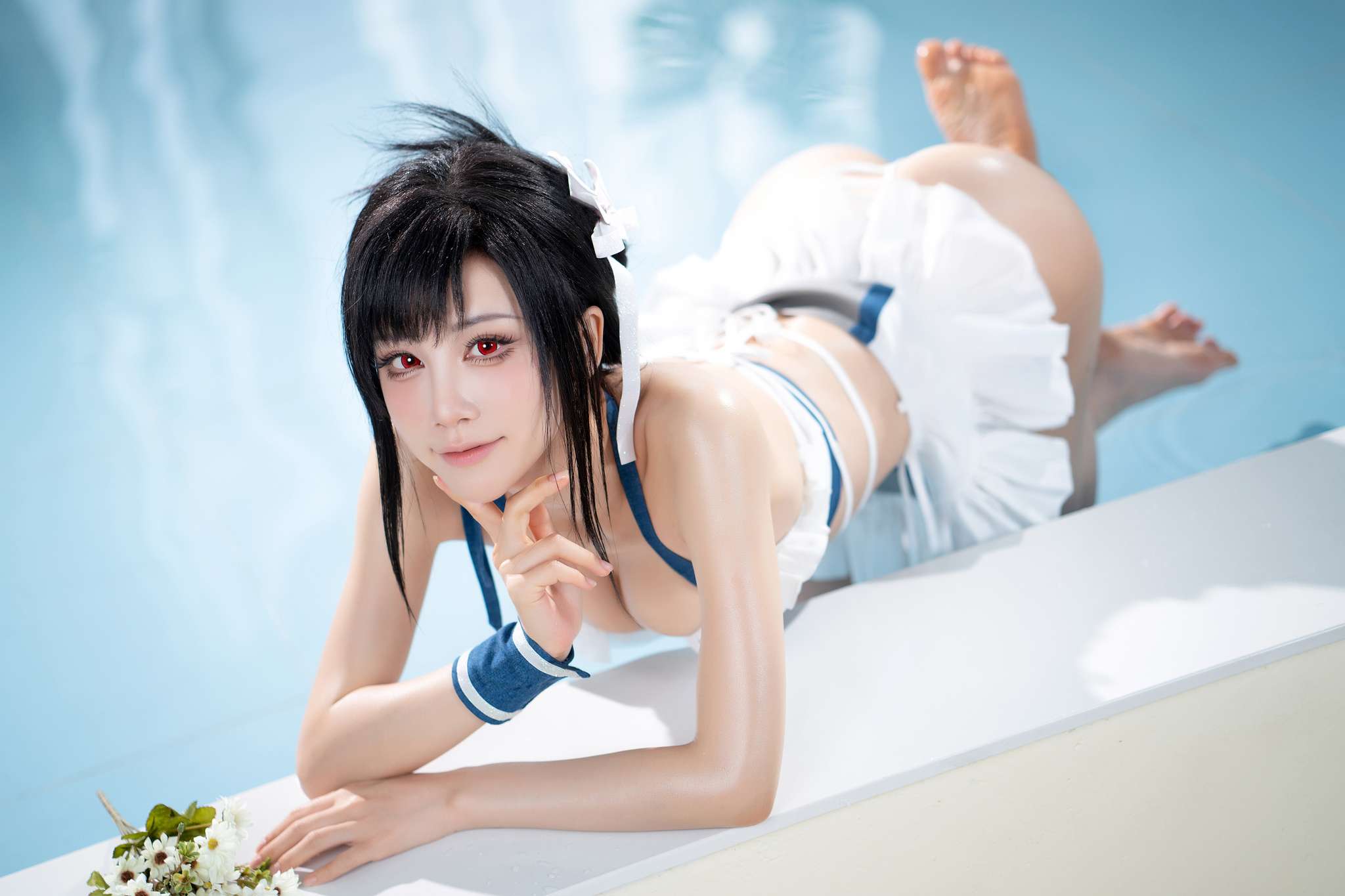 图片[4]-水淼aqua Vol.214 《最终幻想VII》 蒂法·洛克哈特（Tifa Lockhart） [81P-110MB]-吾爱二次元