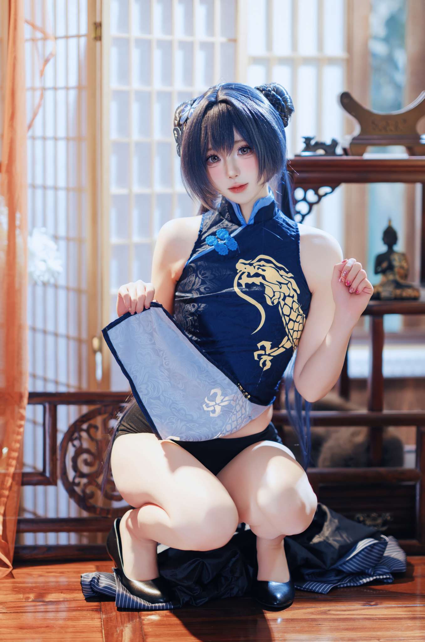 西园寺南歌 Vol.035 蔚蓝档案 妃咲 [51P-438MB]-吾爱二次元