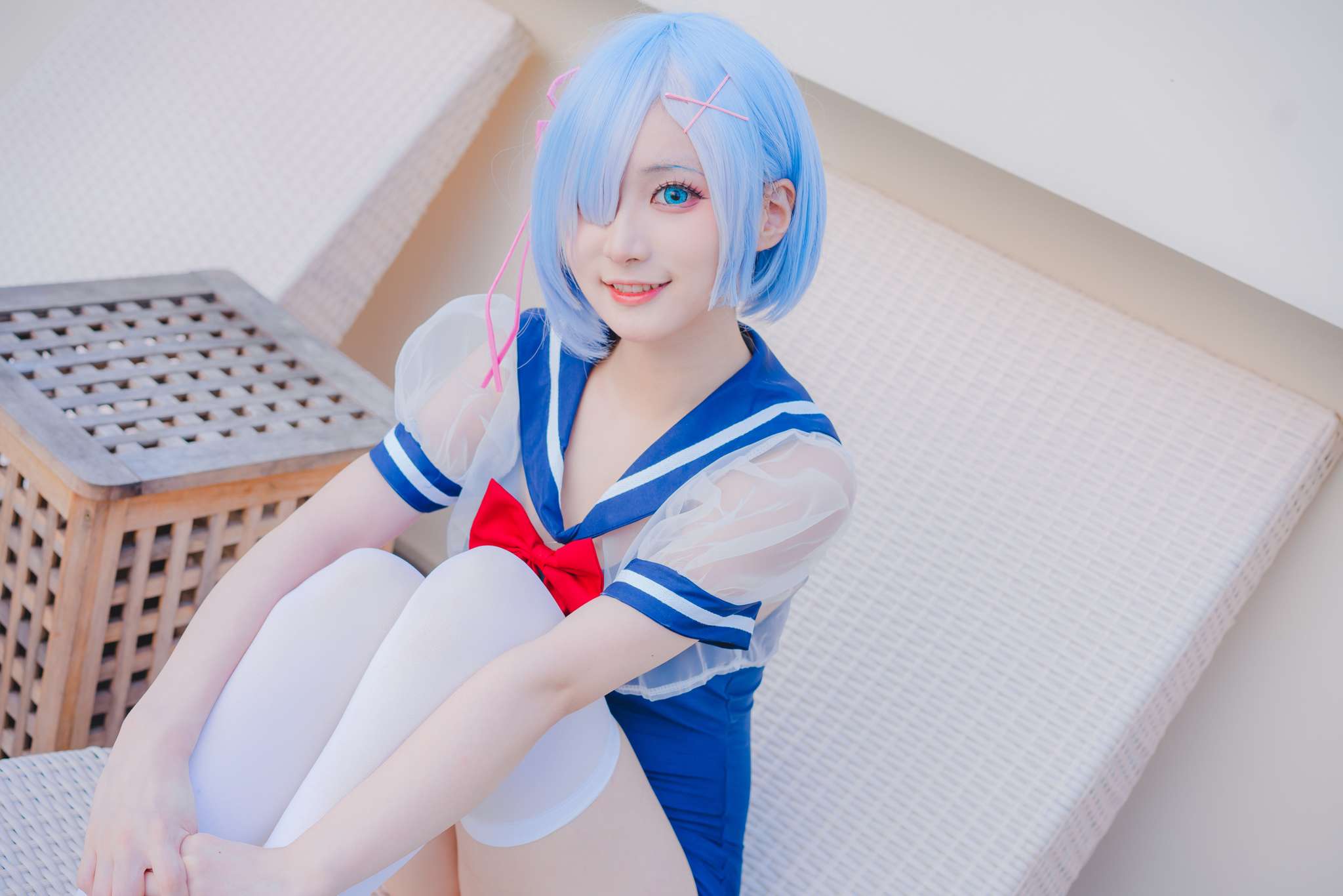 图片[5]-幼愛youmeko Vol.024 蕾姆泳装[18P-49M]-吾爱二次元