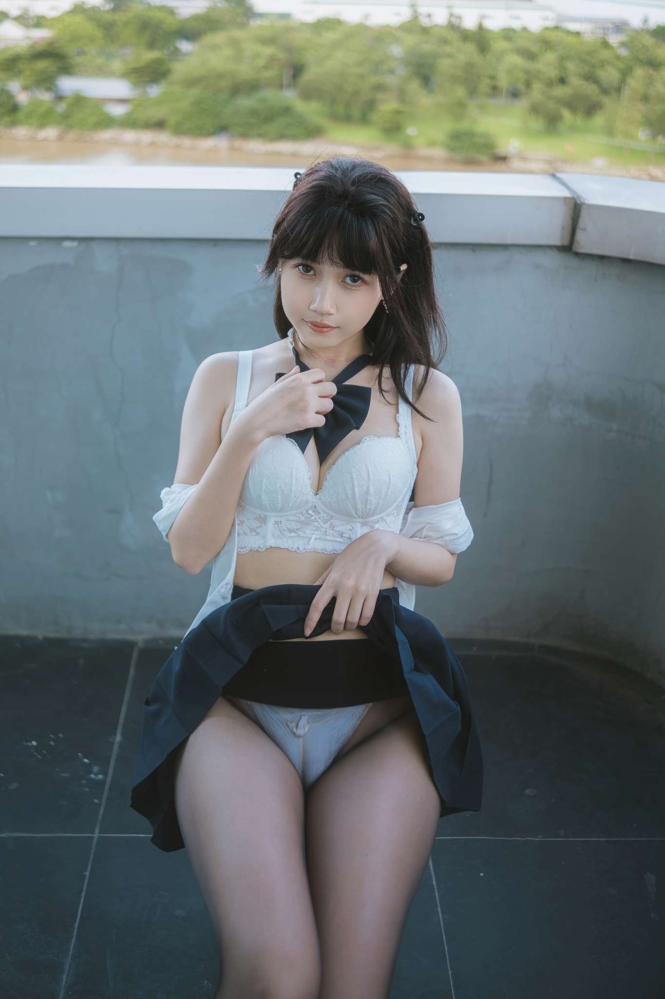 图片[2]-不呆猫 Vol.058 JK学妹户外 [59P-390MB]-吾爱二次元