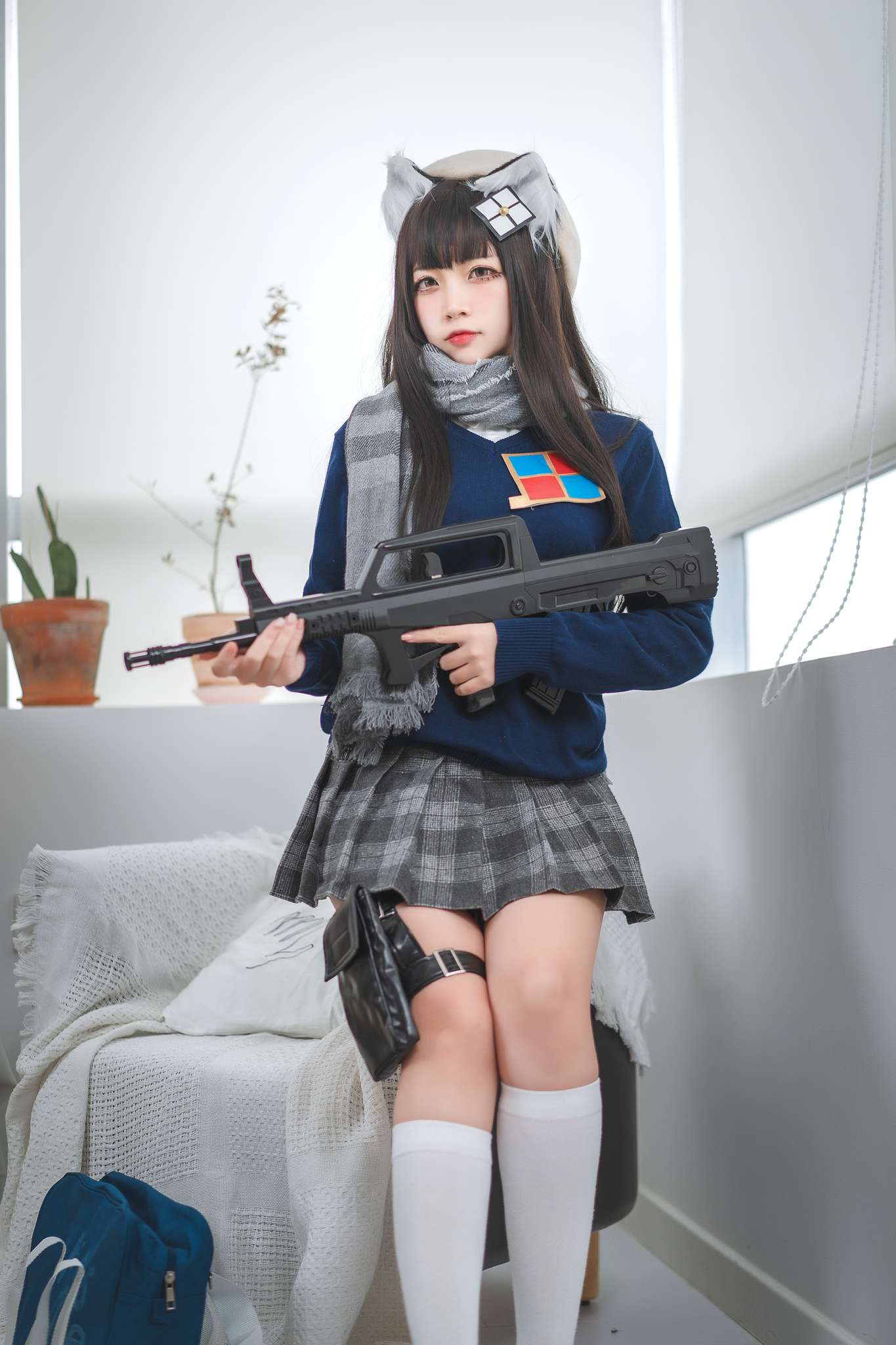 二佐Nisa Vol.180 少女前线 95式JK[13P-195M]-吾爱二次元