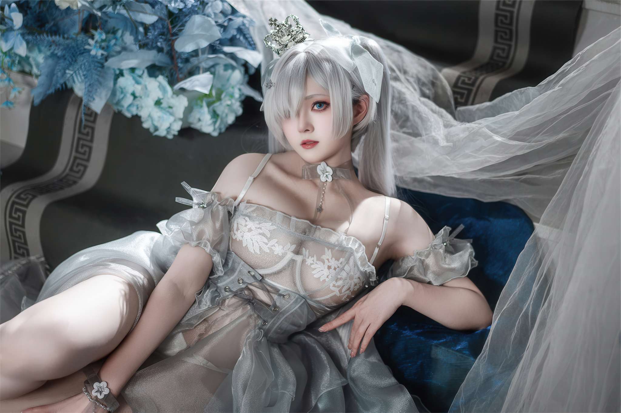 Natsuko夏夏子 Vol.082 灰姑娘水晶公主Cinderella（NIKKE The Goddess of Victory）[95P-388M]-吾爱二次元