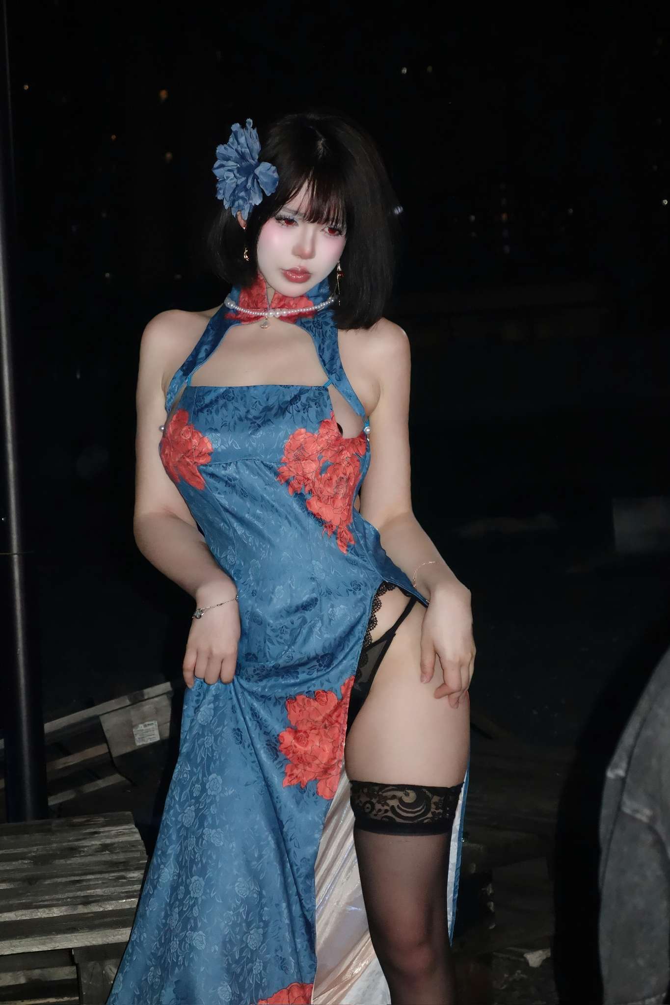 Tina很妖孽呀 Vol.034 碧蓝航线 建武 旗袍 [39P-331MB]-吾爱二次元