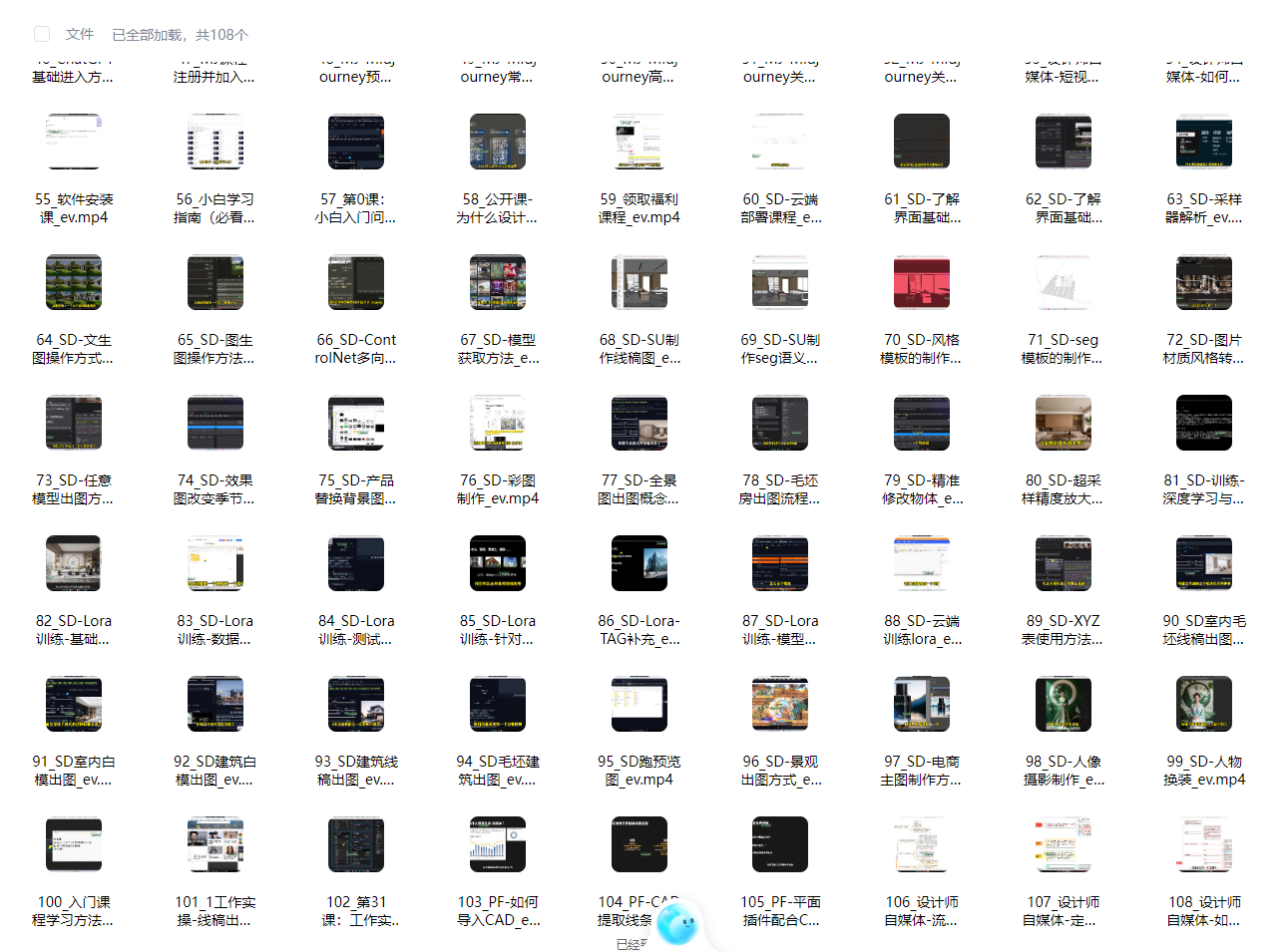 图片[3]-108节！从0到1，设计师AI全链路系统课：SD+ComfyUI+Krita+MJ，一套搞定！-七宝：认真做好一件事