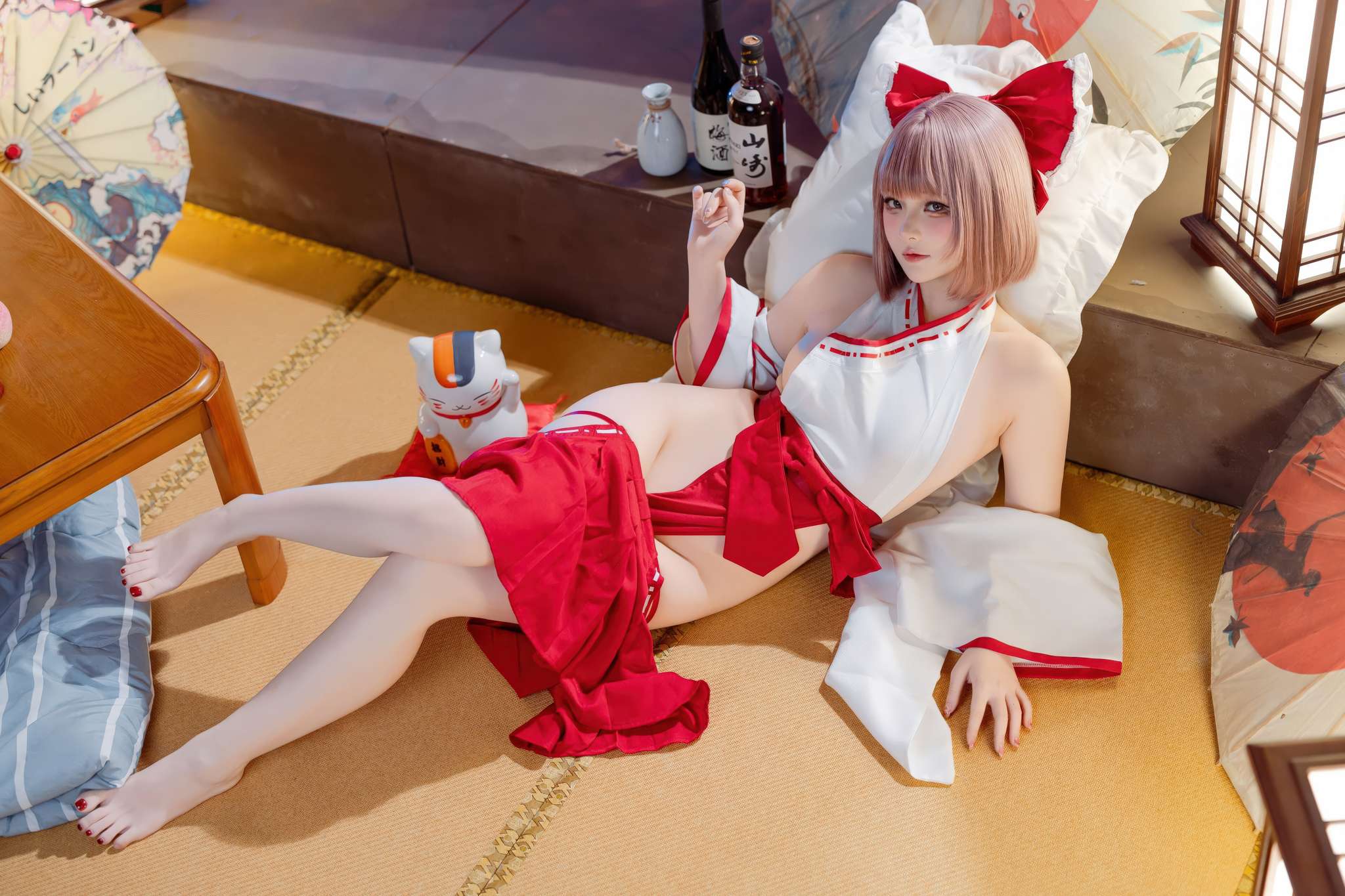 屿鱼 Vol.039 兼职巫女 [66P-639MB]-吾爱二次元
