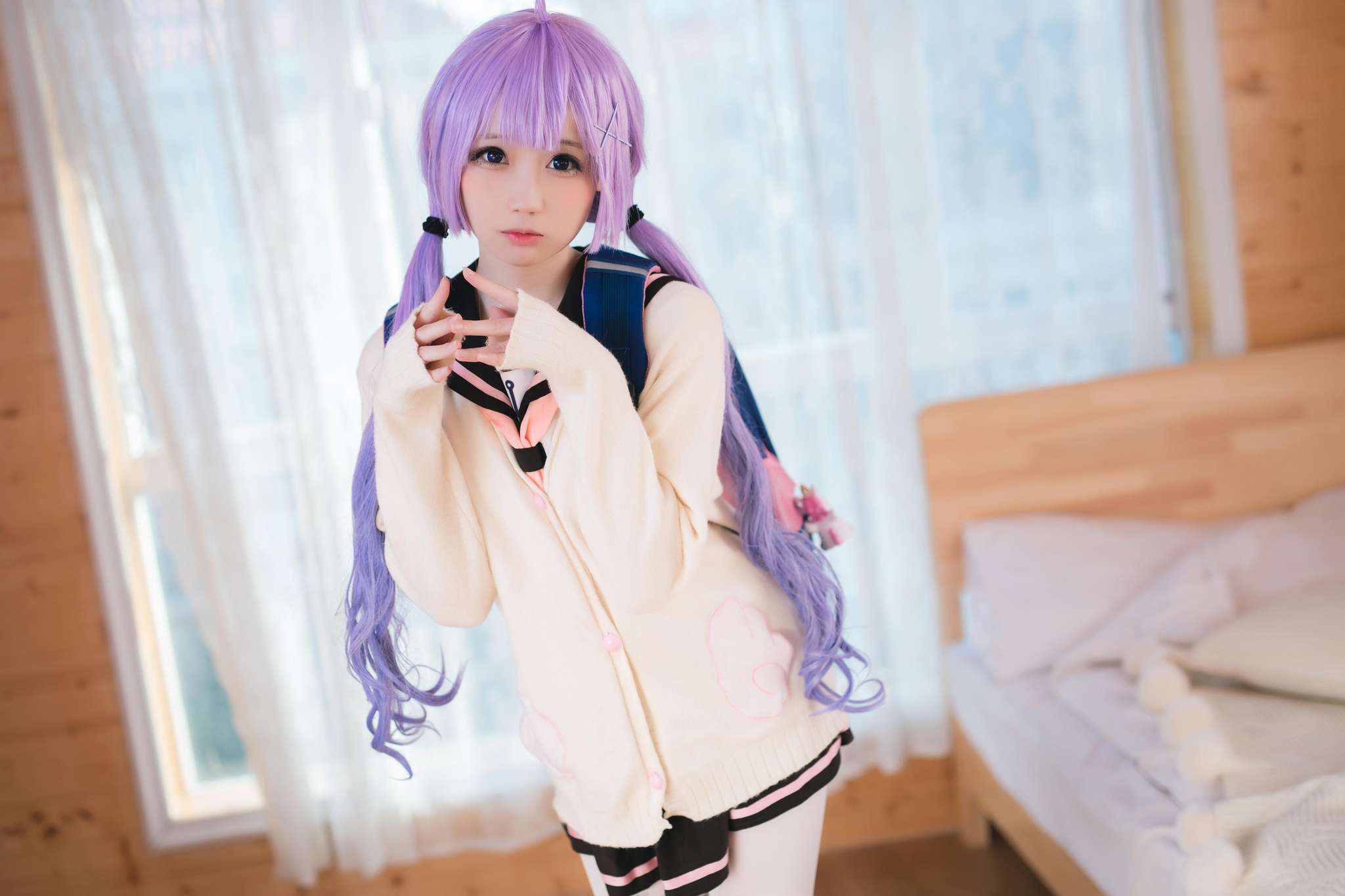 图片[5]-焖焖碳 Vol.052 独角兽JK制服[21P-51M]-蝶影二次元