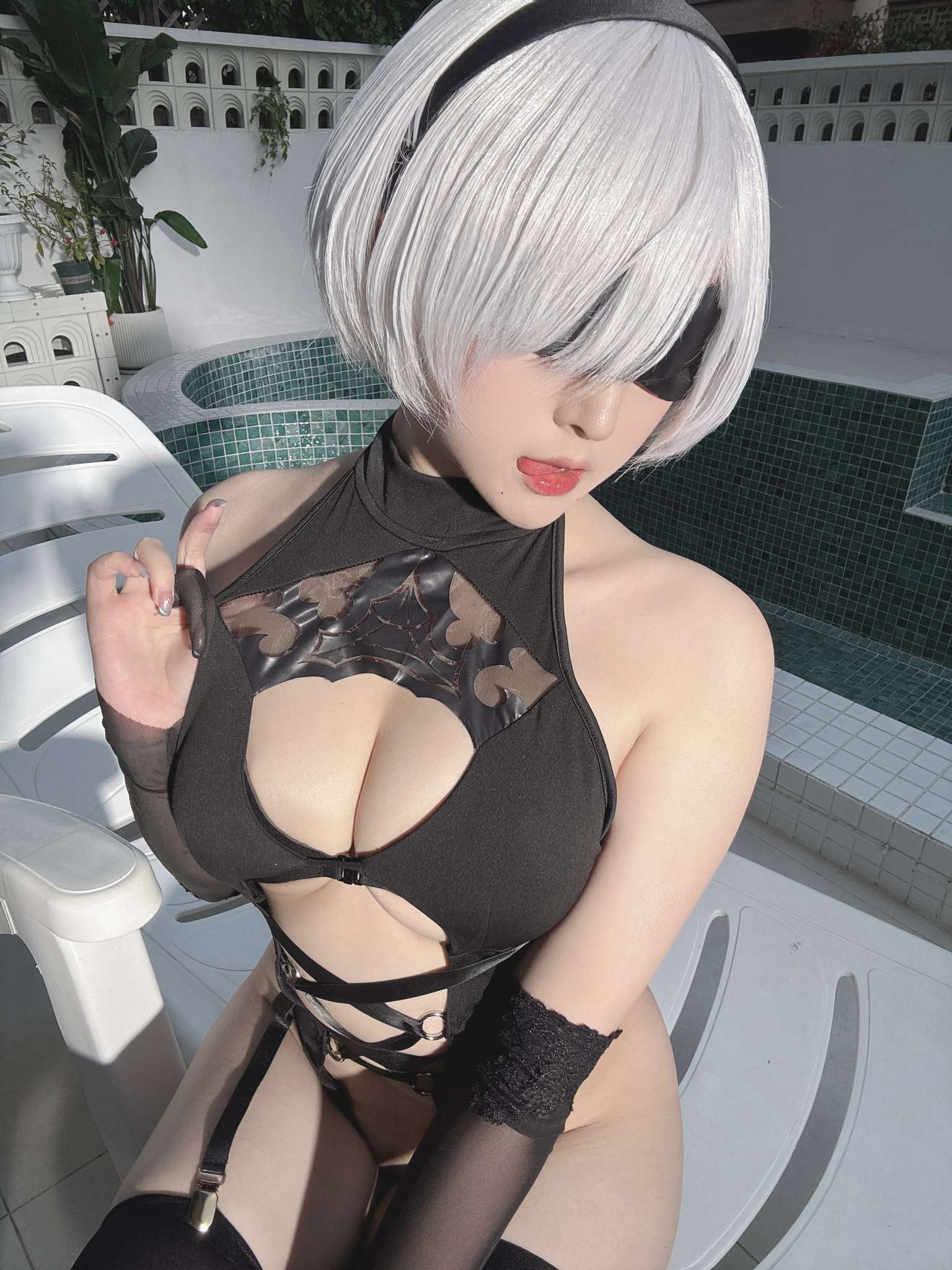 图片[2]-Natsuko夏夏子 Vol.092 NIKKE×NieR 2B水着[82P-708M]-蝶影二次元
