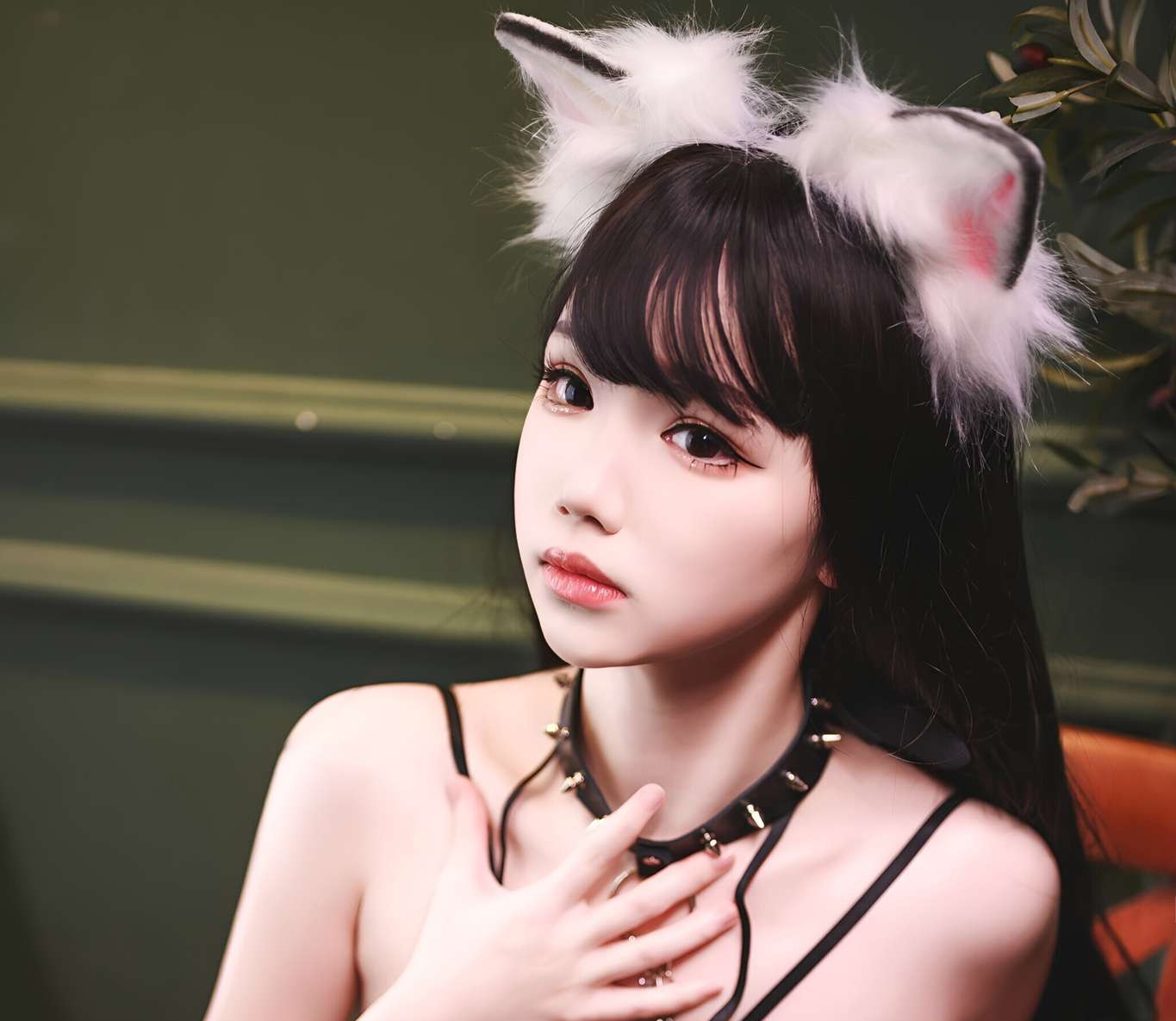 雪晴Astra Vol.082 铆钉乳贴 [44P-295M]-吾爱二次元