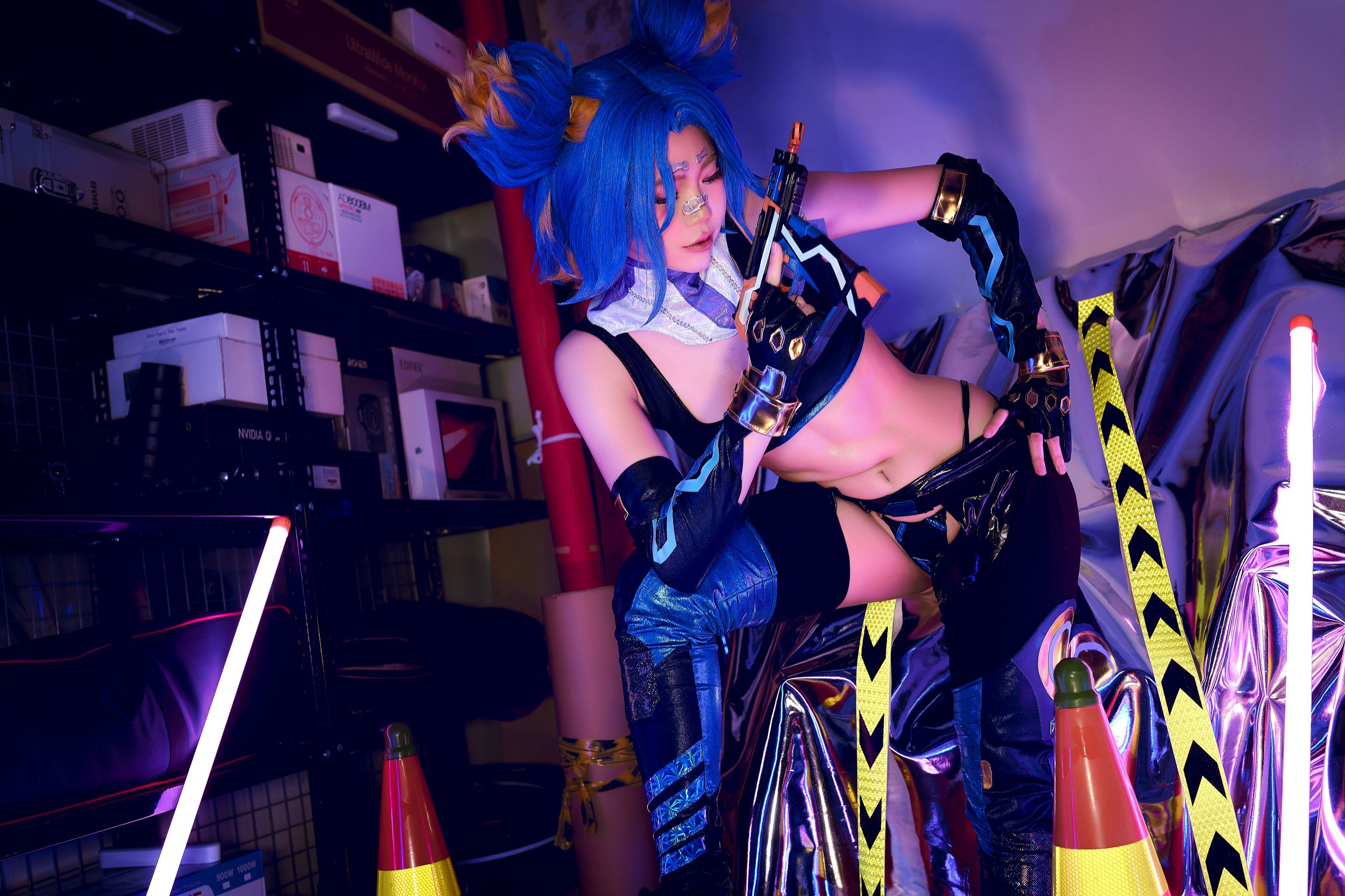 ZinieQ Vol.062 Valorant Neon[40P2V-610M]-吾爱二次元