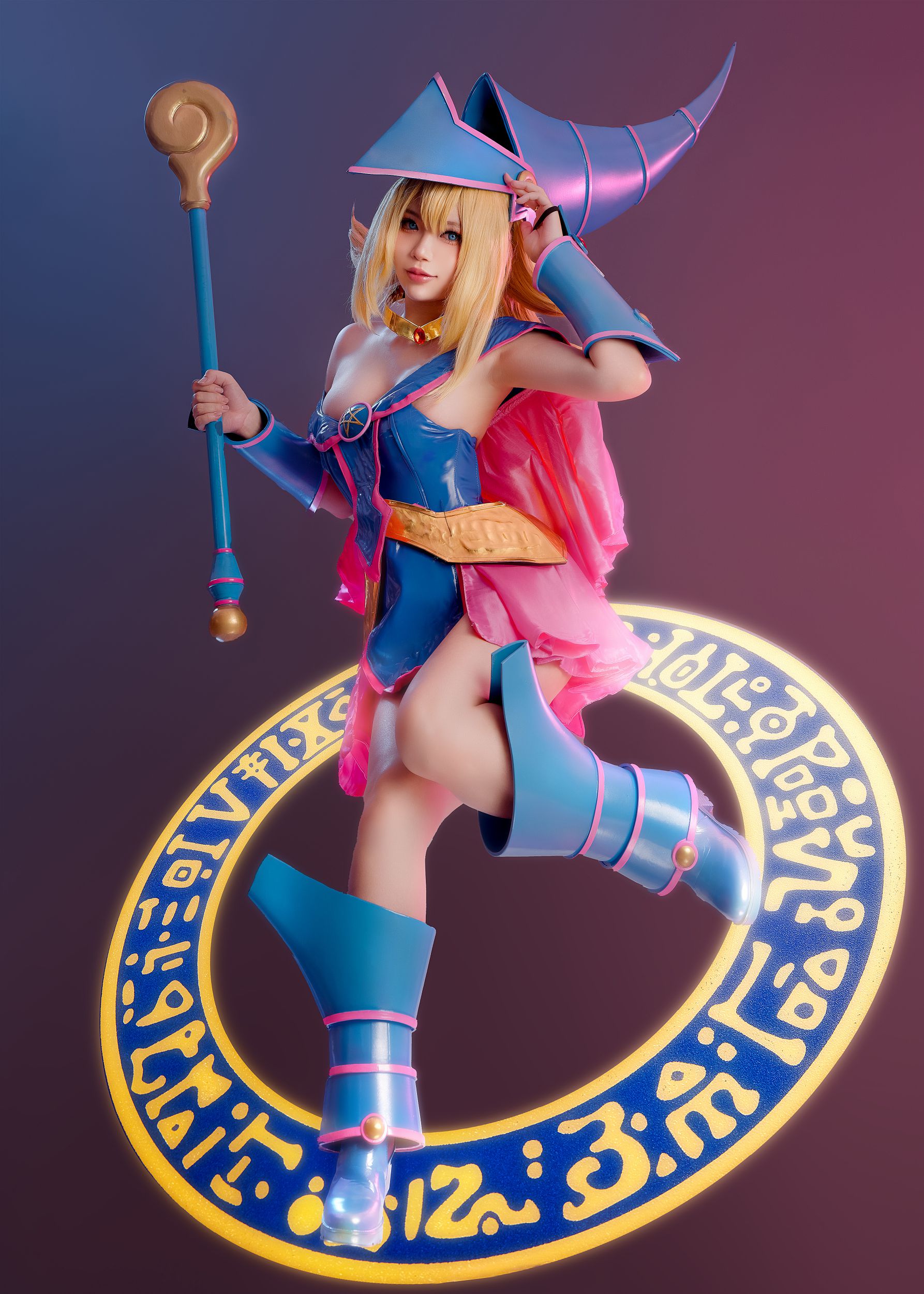 ZinieQ Vol.042 Dark Magician Girl (Yu Gi Oh)[41P9V-268M]-吾爱二次元
