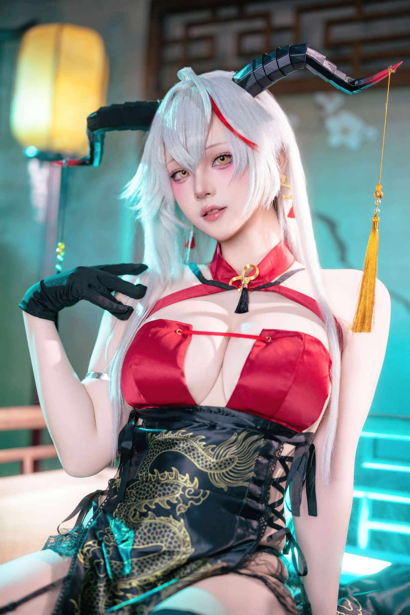 图片[4]-屿鱼 Vol.036 碧蓝航线 埃吉尔旗袍 [50P-990M]-吾爱二次元