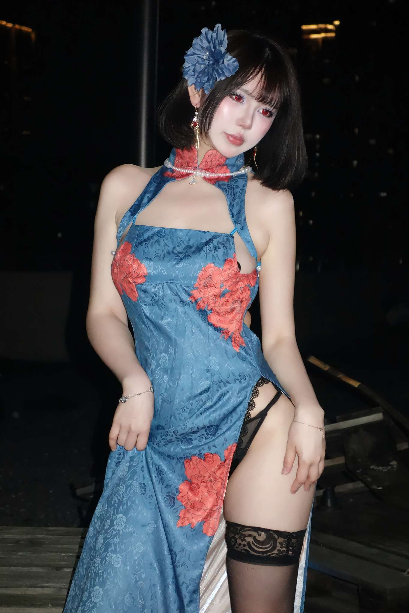 Tina很妖孽呀 Vol.034 碧蓝航线 建武 旗袍 [39P-331MB]-吾爱二次元