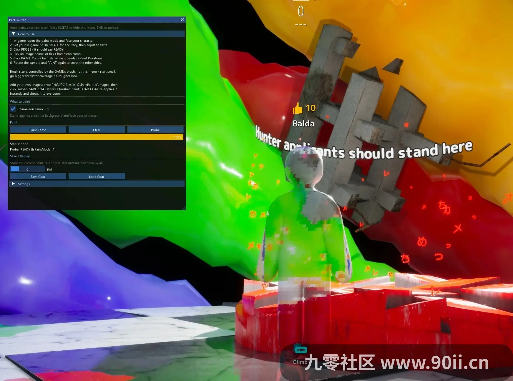 超级变色龙 ParzPainter辅助绘画工具-九零社区