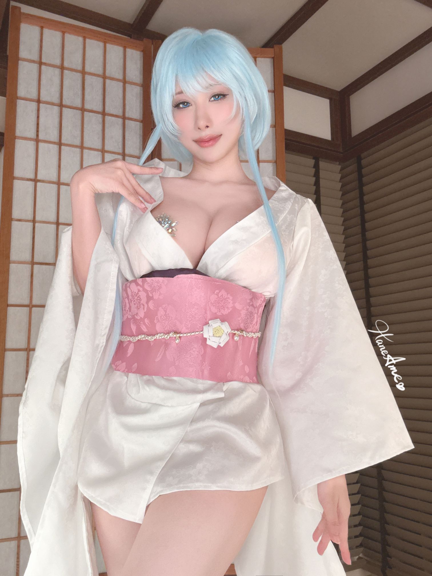 雨波_HaneAme Vol.424 地狱老师 雪女 [35P5V-410MB]-蝶影二次元