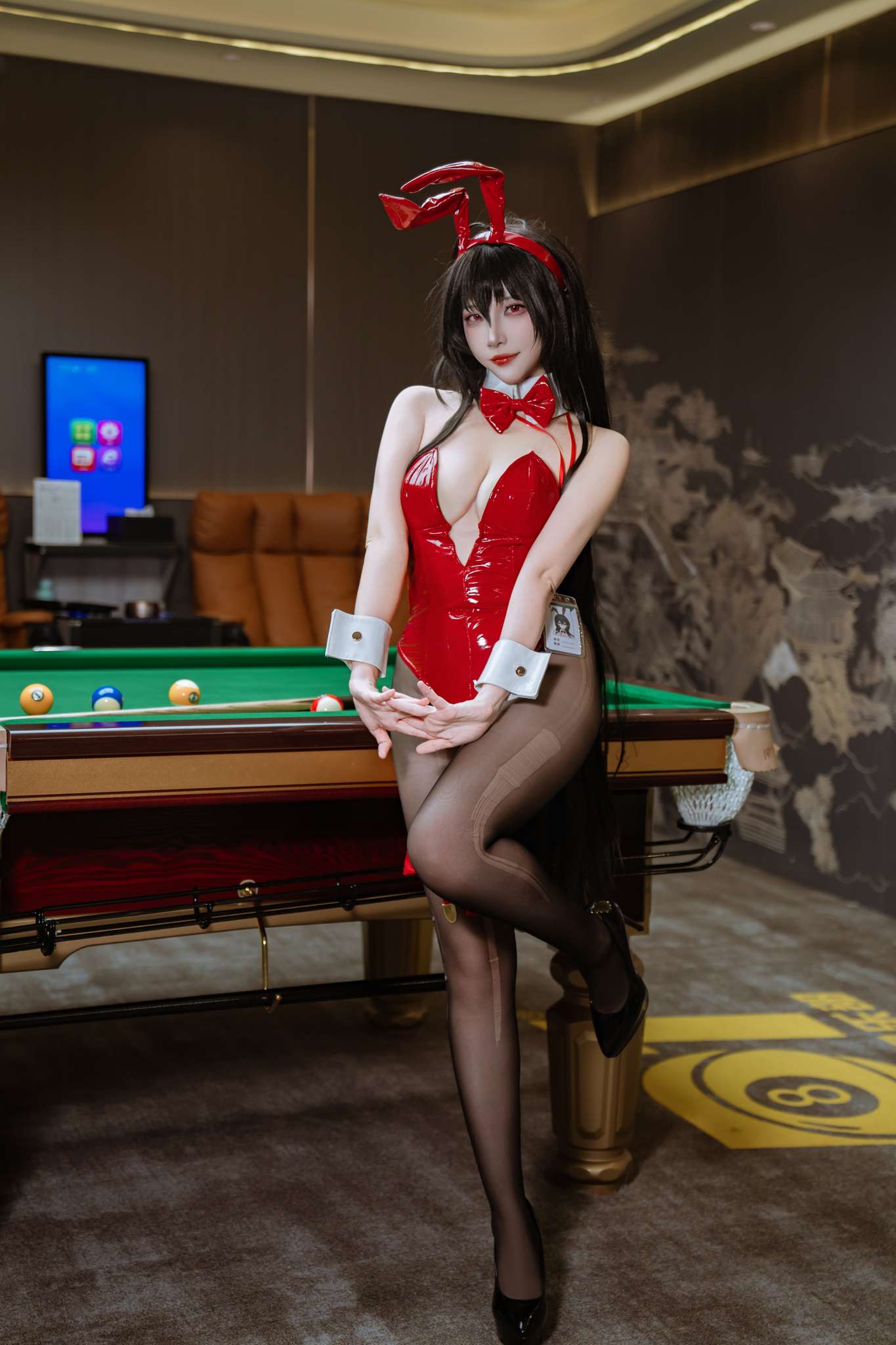 图片[5]-二佐Nisa Vol.212 碧蓝航线 大凤兔女郎 [31P]-蝶影二次元