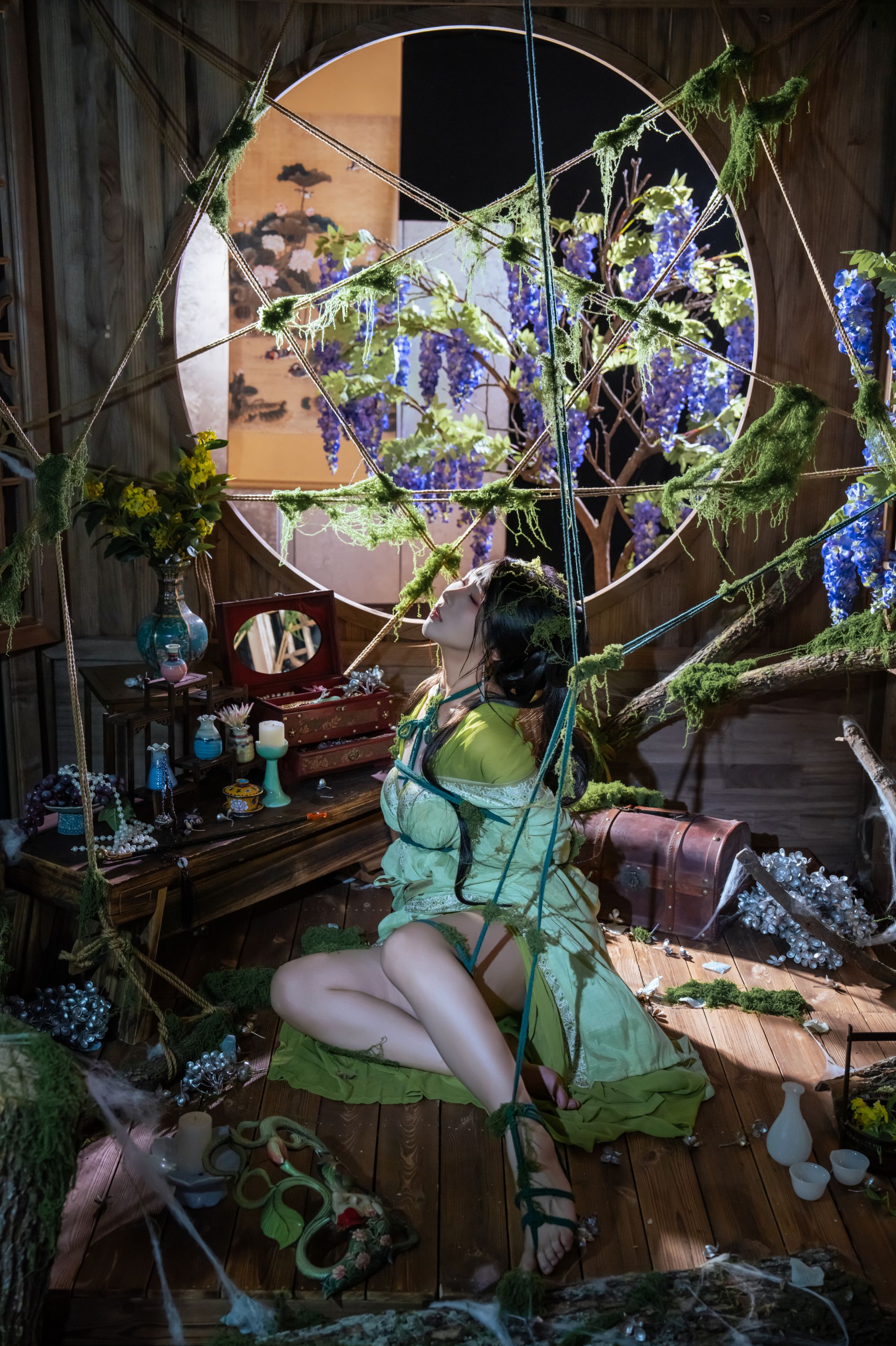 云溪溪 Vol.107 苔缚[93P1V-3.38G]-吾爱二次元