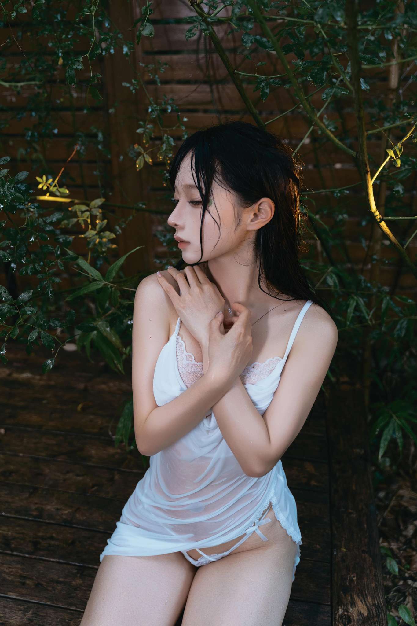 图片[2]-蠢沫沫 Vol.341 雨 [48P-294M]-吾爱二次元