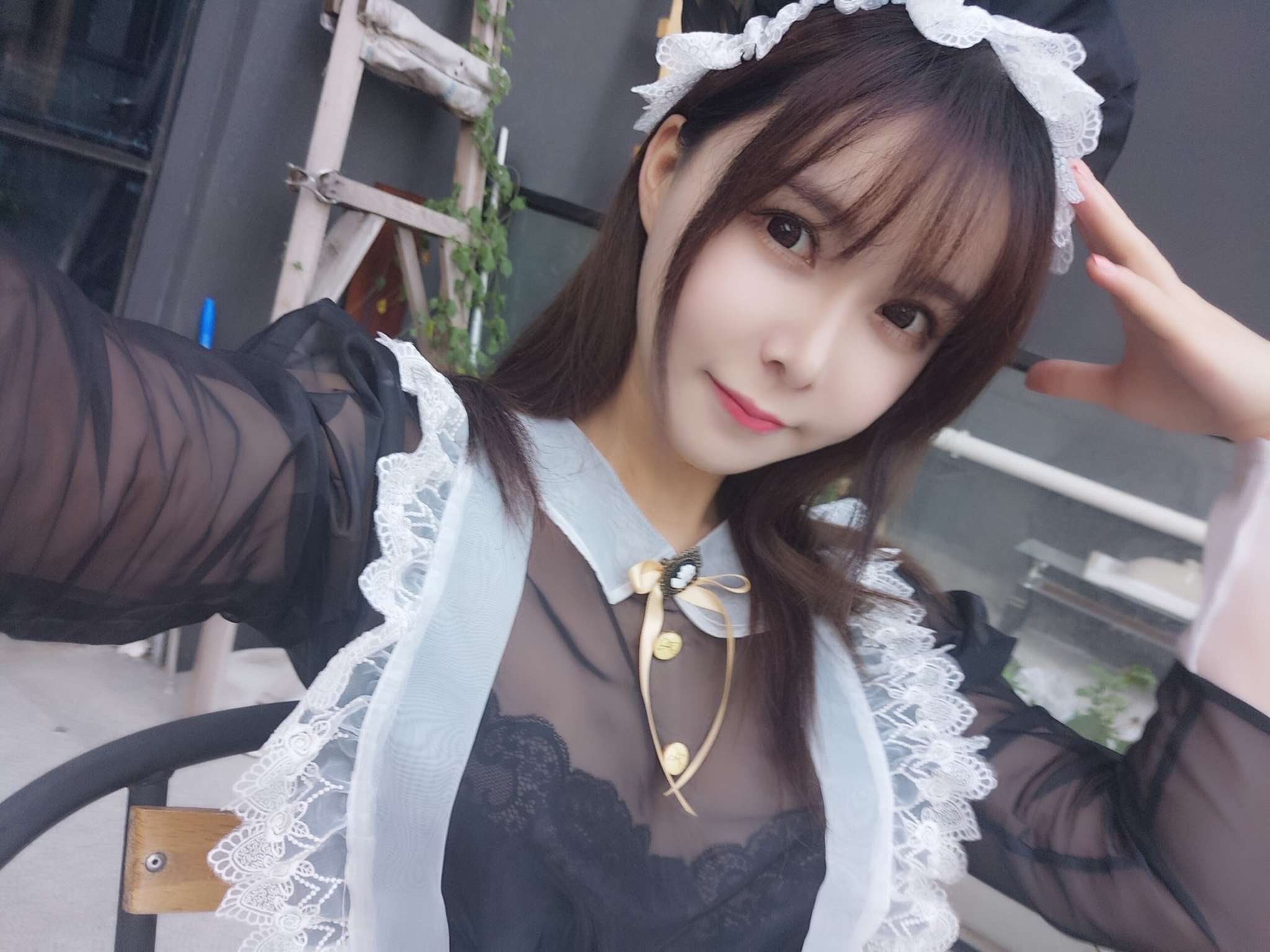 图片[5]-亚马逊鲶鱼 Vol.024 黑色透明女仆 [33P-432MB]-吾爱二次元