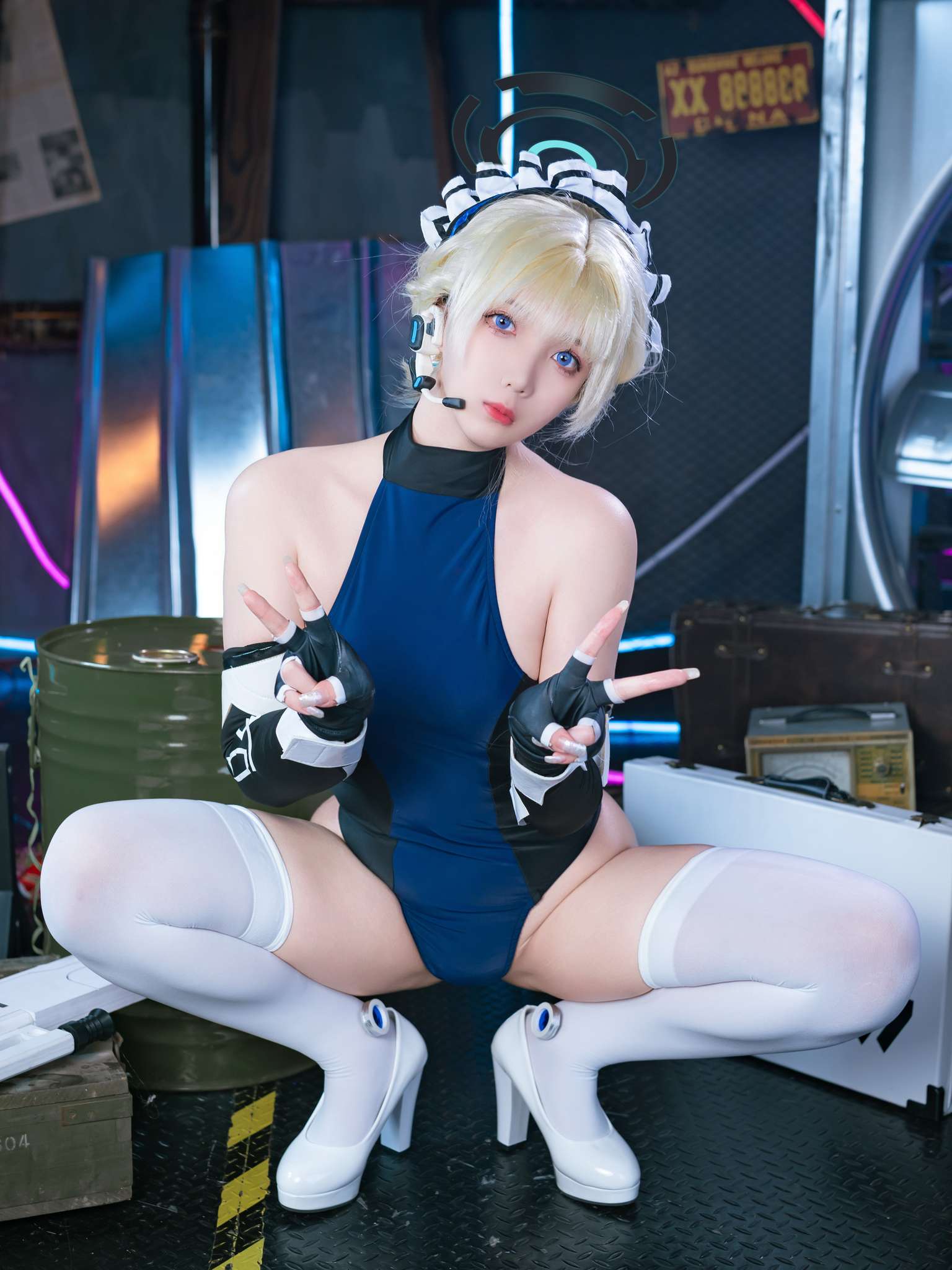 小和甜酒 Vol.020 蔚蓝档案 飞鸟马时女仆[31P-560M]-吾爱二次元